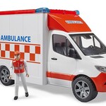 Bruder Camion Bruder Mercedes Benz Sprinter Ambulance avec chauffeur