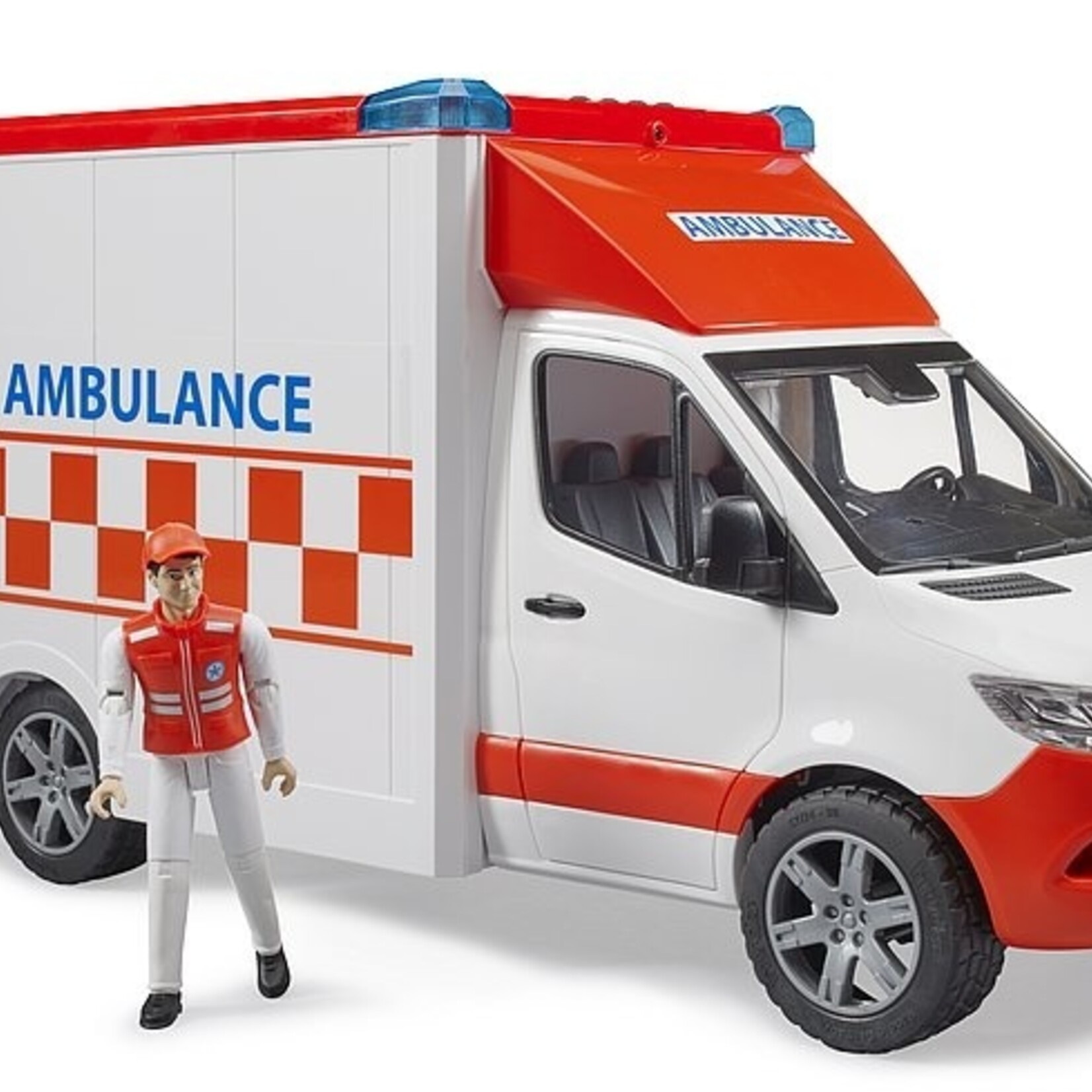 Bruder Camion Bruder Mercedes Benz Sprinter Ambulance avec chauffeur