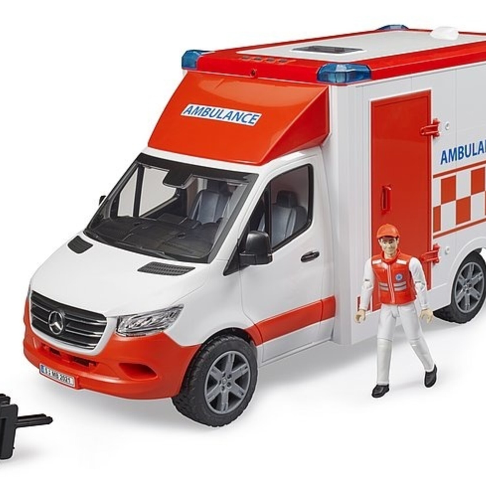Bruder Camion Bruder Mercedes Benz Sprinter Ambulance avec chauffeur