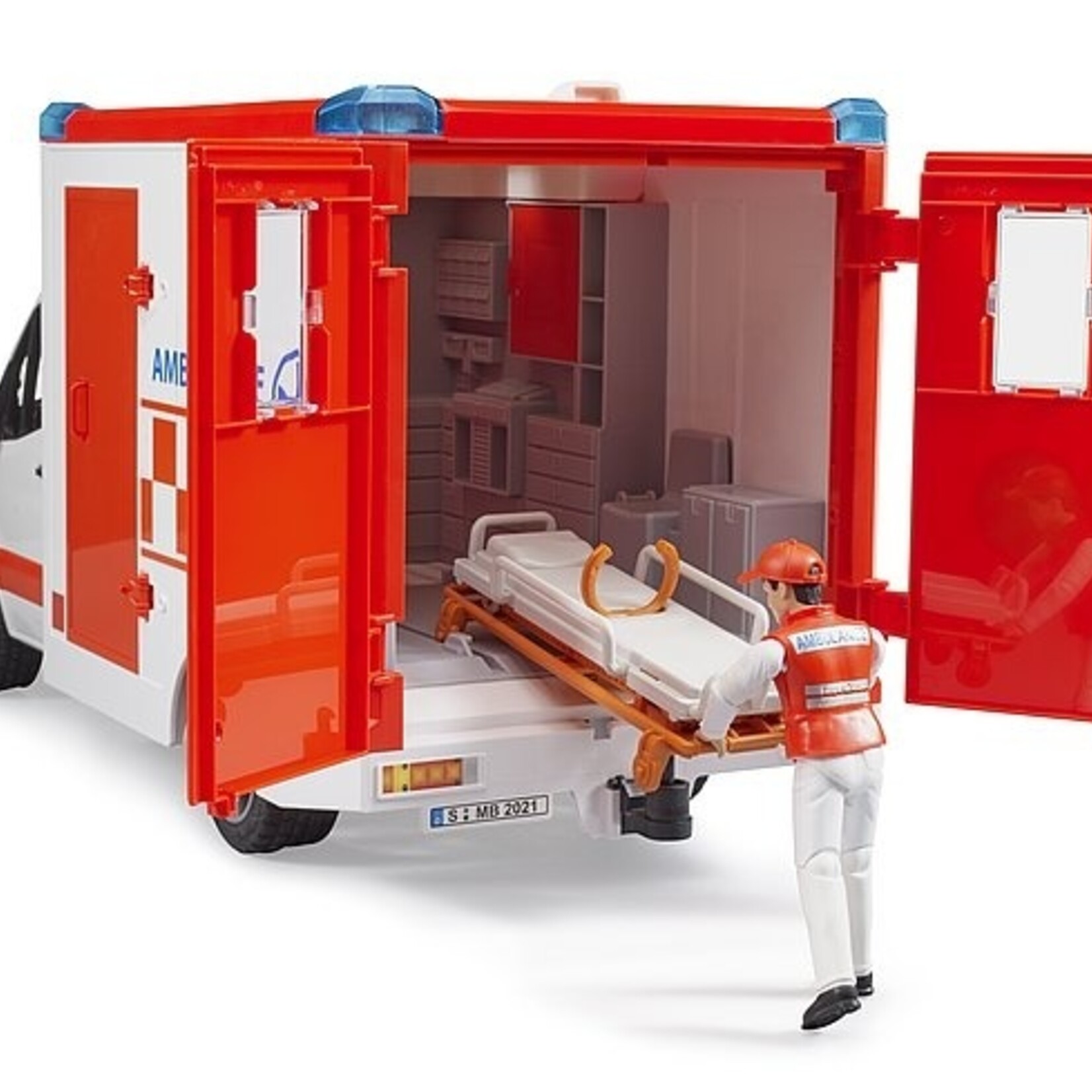 Bruder Camion Bruder Mercedes Benz Sprinter Ambulance avec chauffeur
