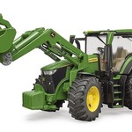Bruder Tracteur Bruder John Deere 7R 350 avec chargeur frontal
