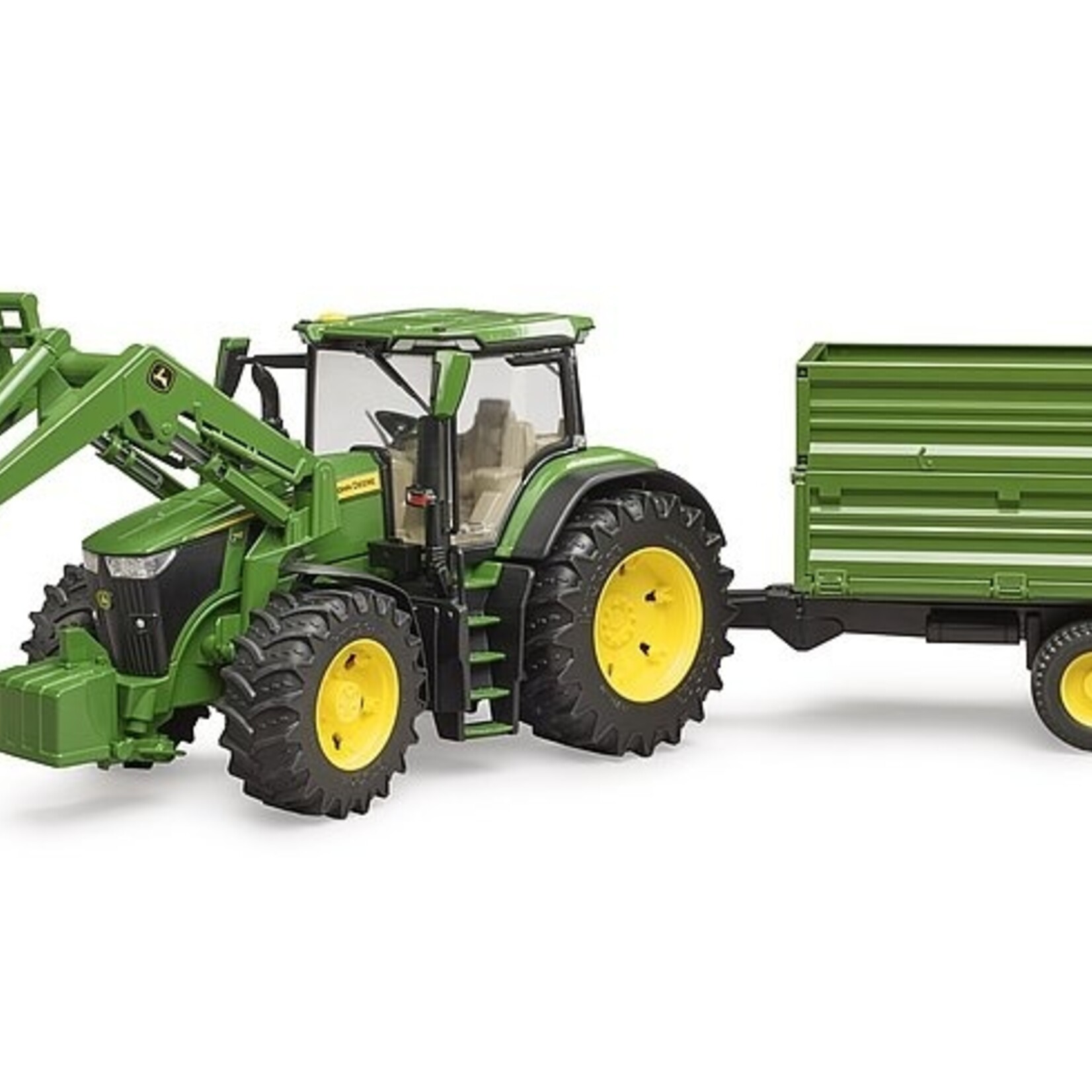 Bruder Tracteur Bruder John Deere 7R 350 avec chargeur frontal et