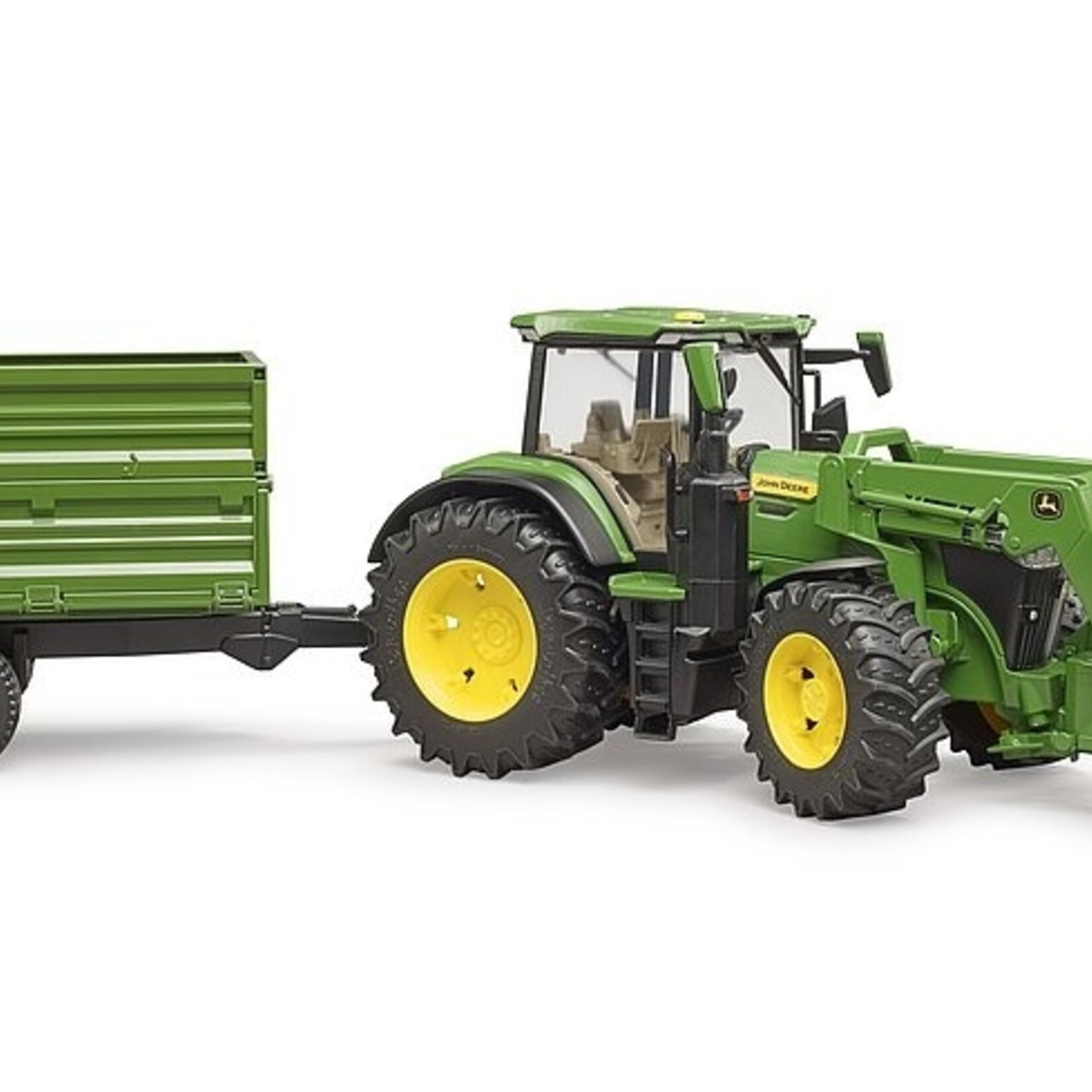 Bruder Tracteur Bruder John Deere 7R 350 avec chargeur frontal et