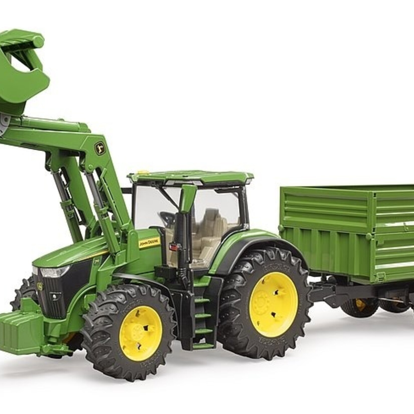 Bruder Tracteur Bruder John Deere 7R 350 avec chargeur frontal et
