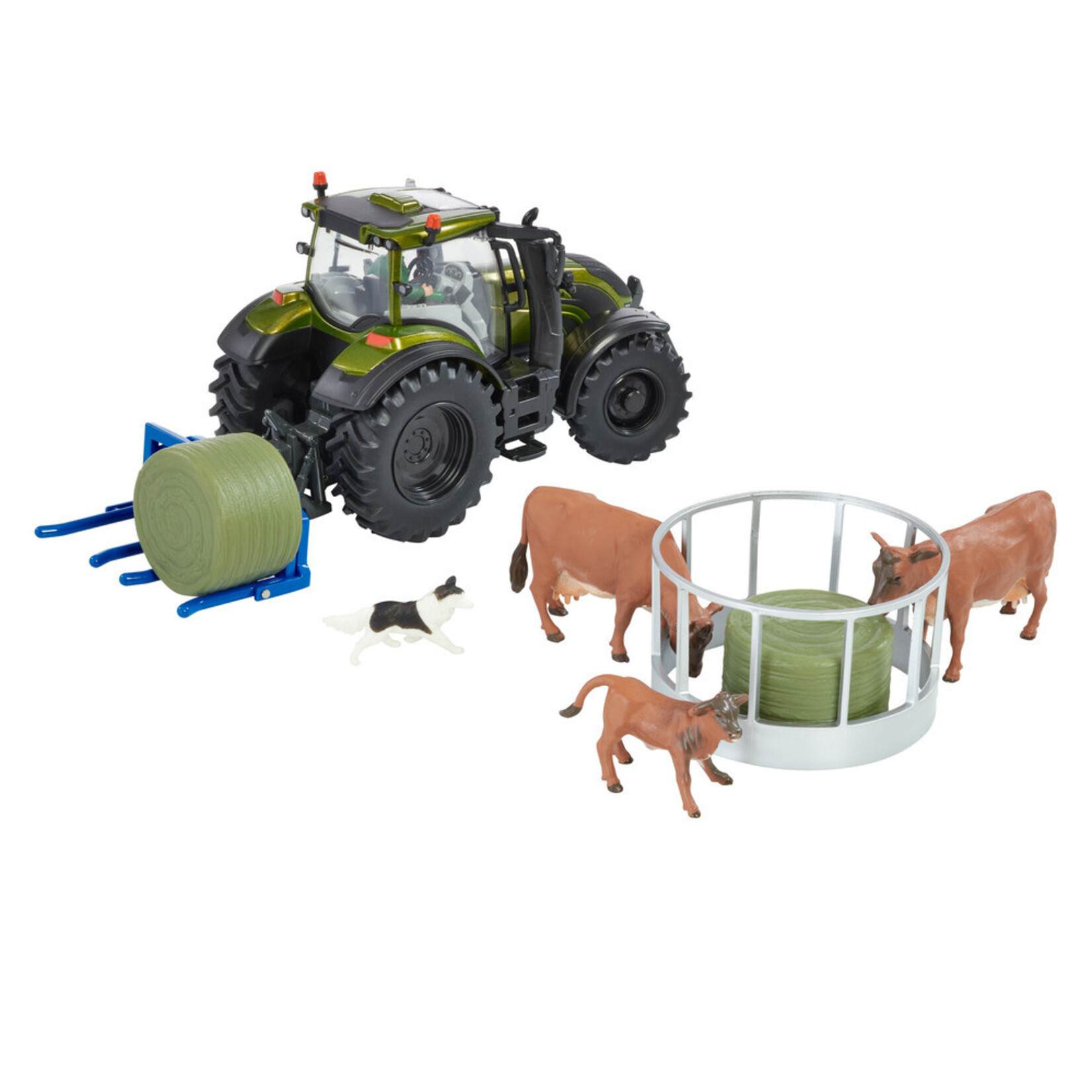 Britains Tracteur Britains Metallic Olive Green Valtra – 1:32