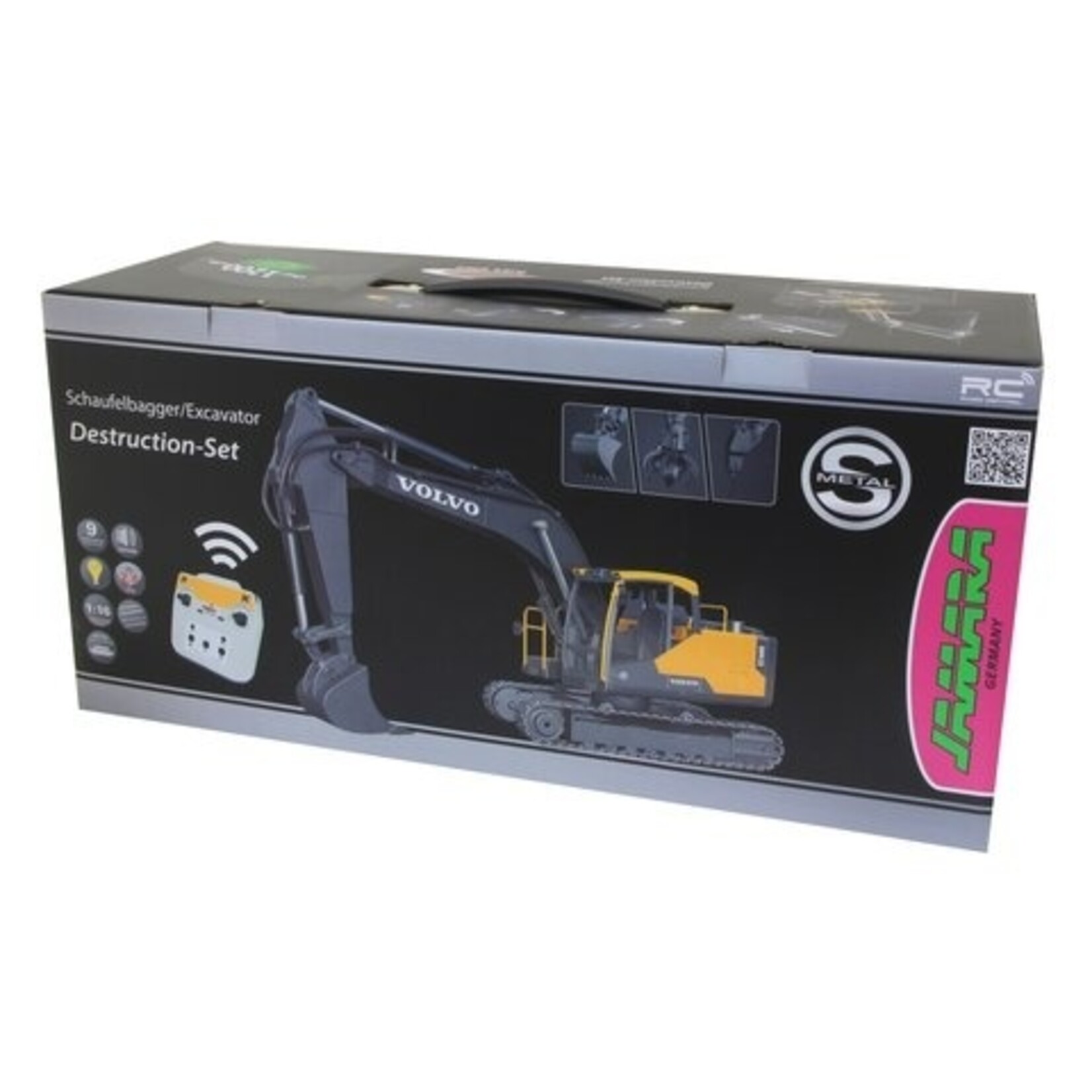 Jamara Pelleteuse Jamara Volvo EC160E 2,4GHz – 1:16
