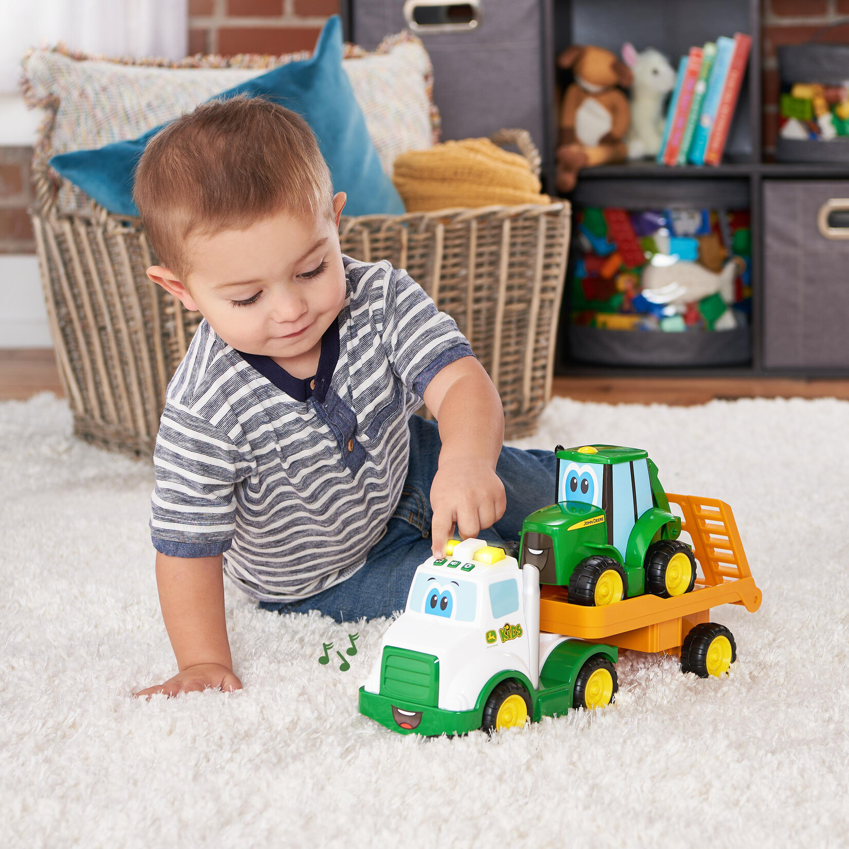 Britains Camion Britains John Deere Toy set de transport avec et