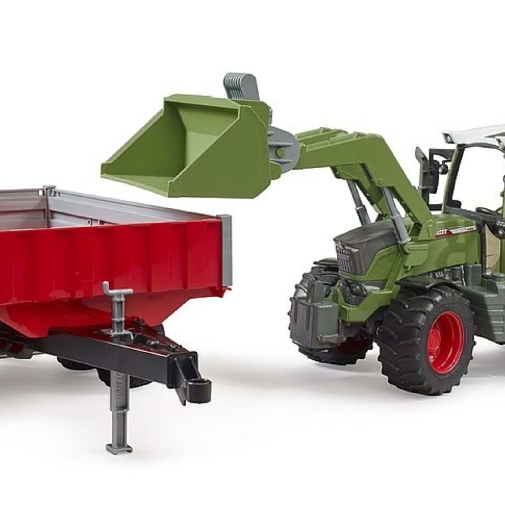 Bruder Tracteur Bruder Fendt Vario 211 avec chargeur frontal et – 1:16