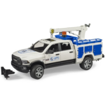 Bruder Voiture miniature Bruder Dodge RAM Caserne de pompiers avec pompier - Copy – 1:16