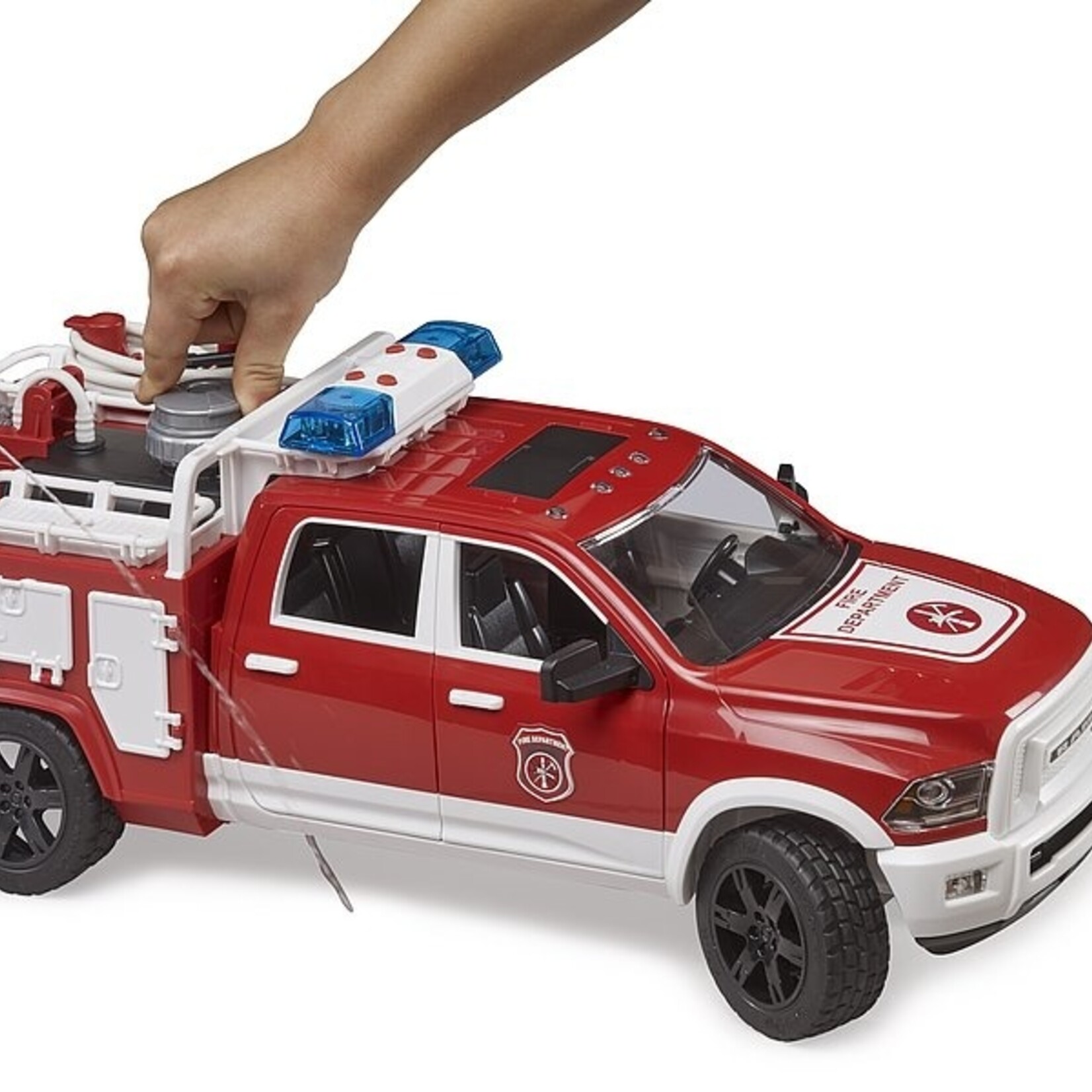 Bruder Pick-up de pompiers Bruder service d'incendie Dodge RAM 2500 – 1:16
