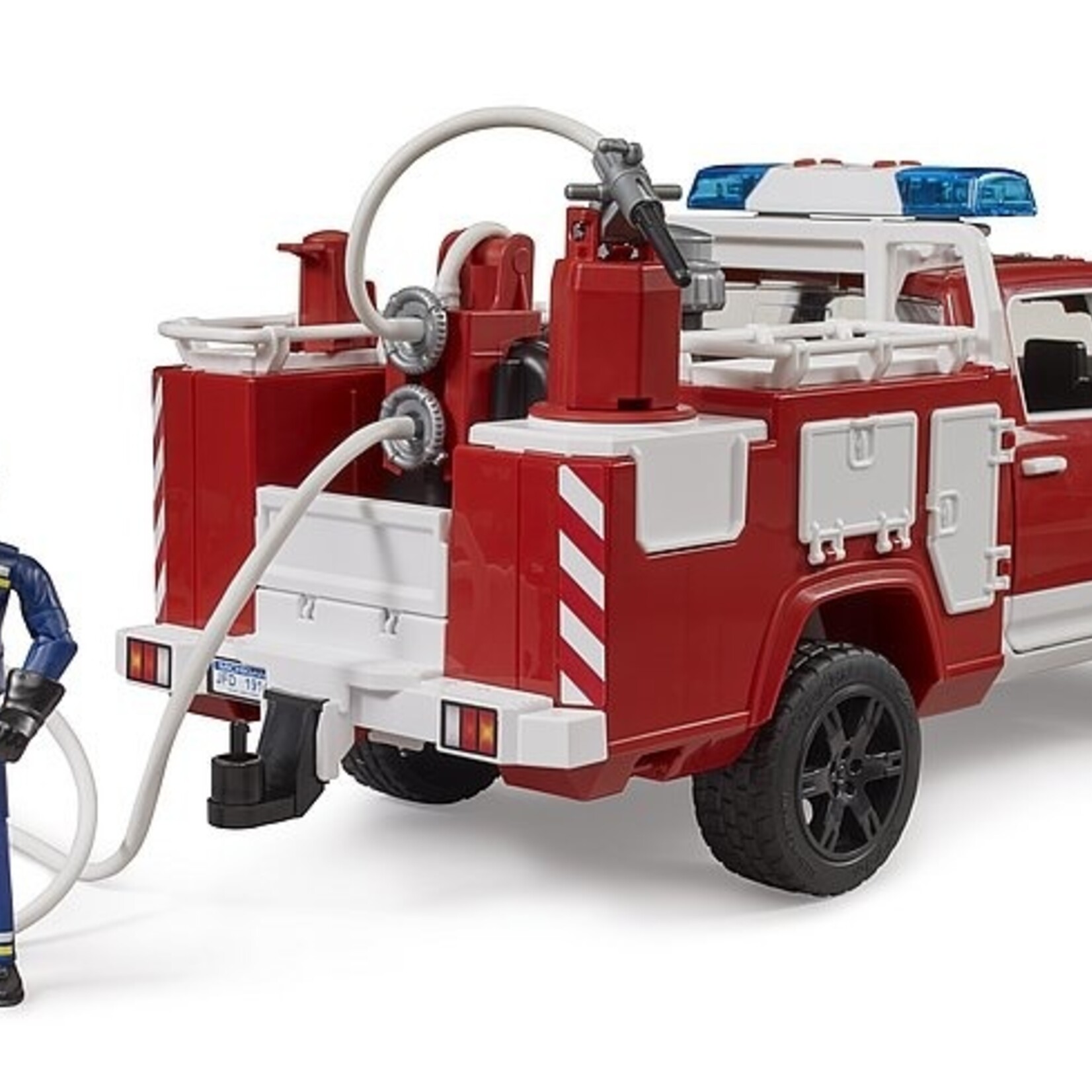 Bruder Pick-up de pompiers Bruder service d'incendie Dodge RAM 2500 – 1:16