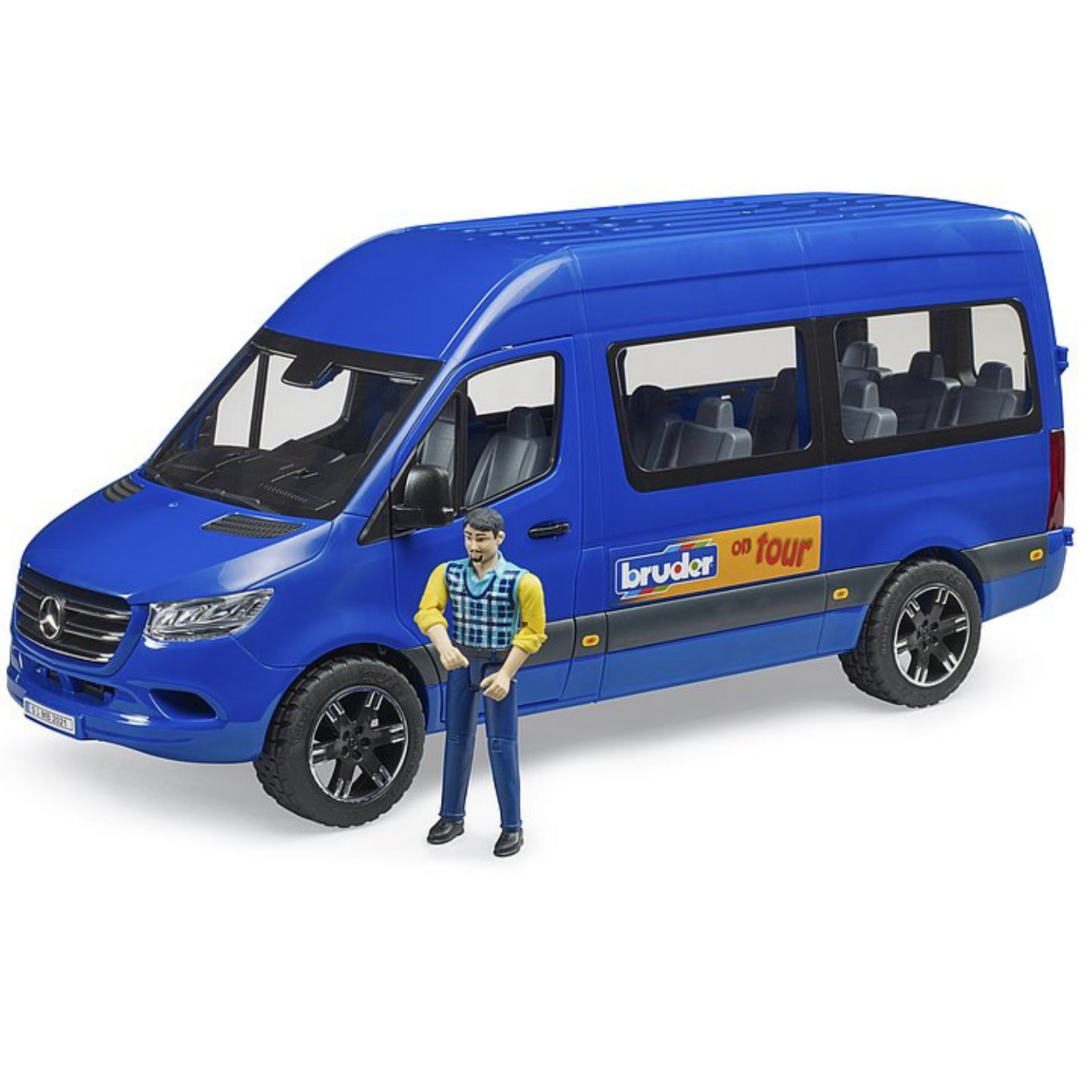 Bruder Camion Bruder Mercedes Benz MB Sprinter Bus avec chauffeur – 1:16
