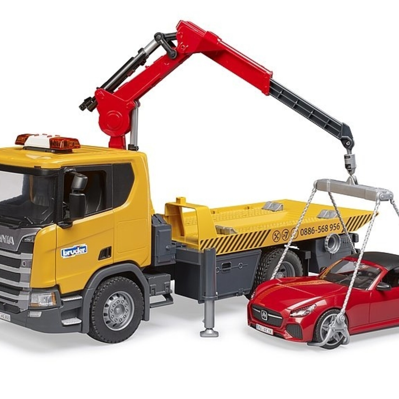 Bruder Camion Bruder Scania 560R dépanneuse avec Roadster – 1:16