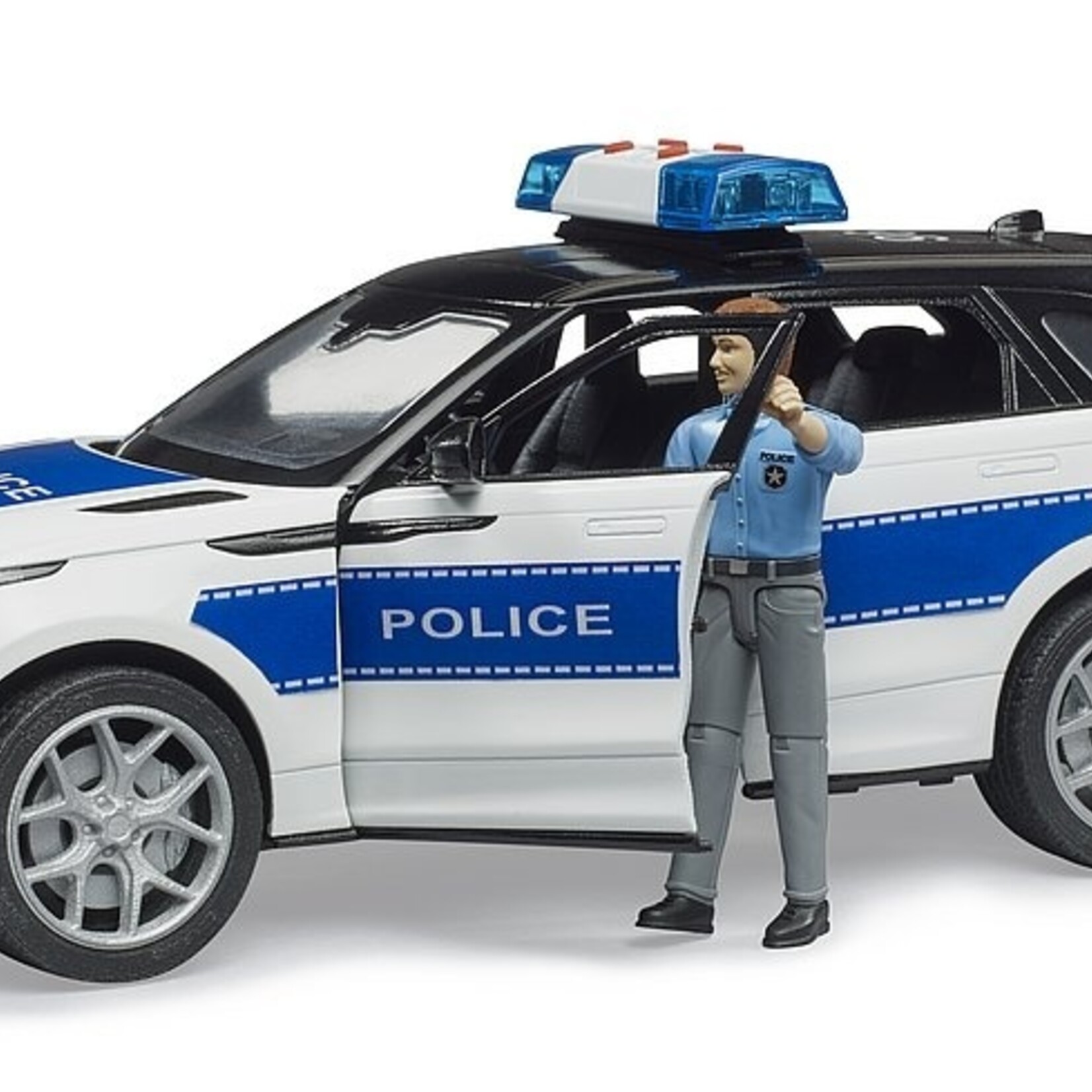 Bruder Voiture miniature Bruder Range Rover Velar de police – 1:16