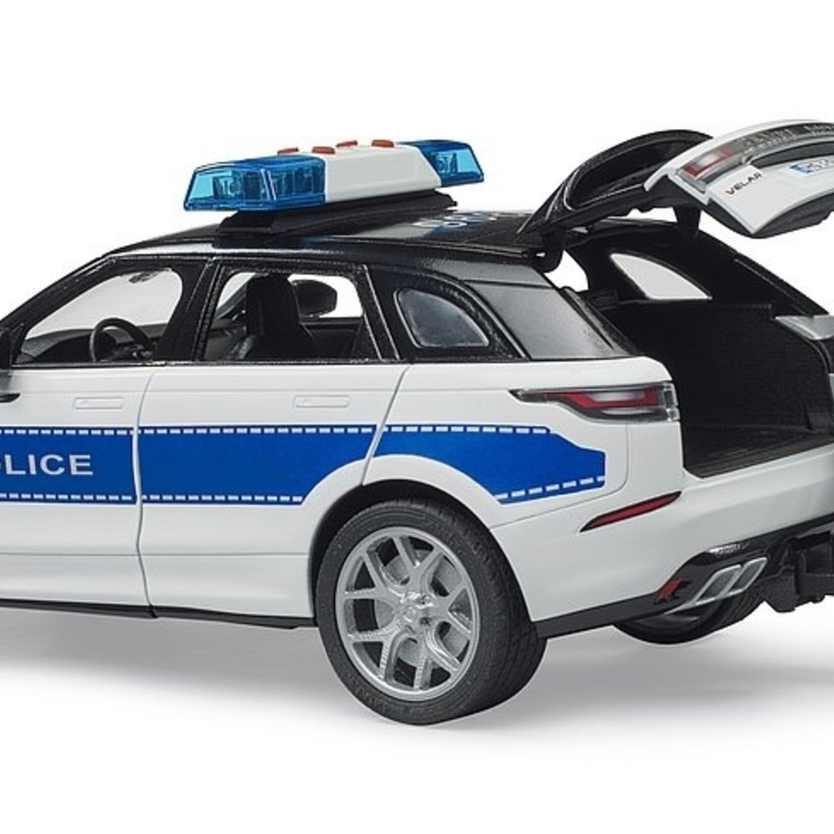 Bruder Voiture miniature Bruder Range Rover Velar de police – 1:16