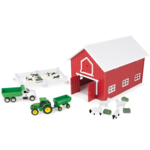 Britains Ferme miniature Britains John Deere avec grange