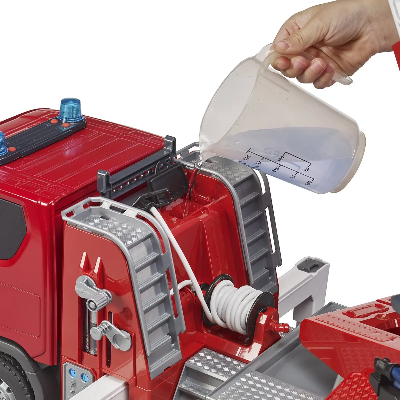 Bruder Camion Bruder pompiers Scania 560R avec pompe à eau