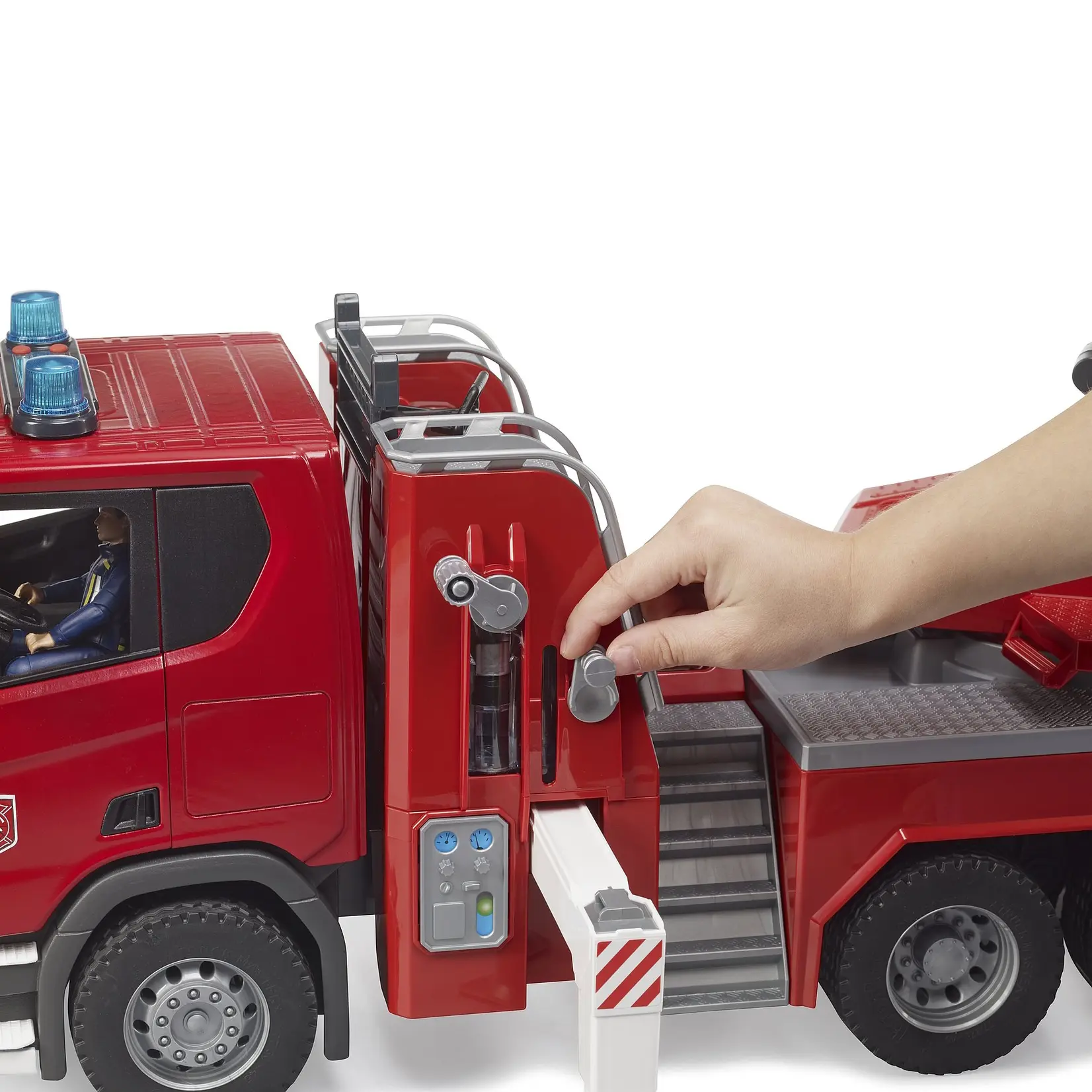 Bruder Camion Bruder pompiers Scania 560R avec pompe à eau