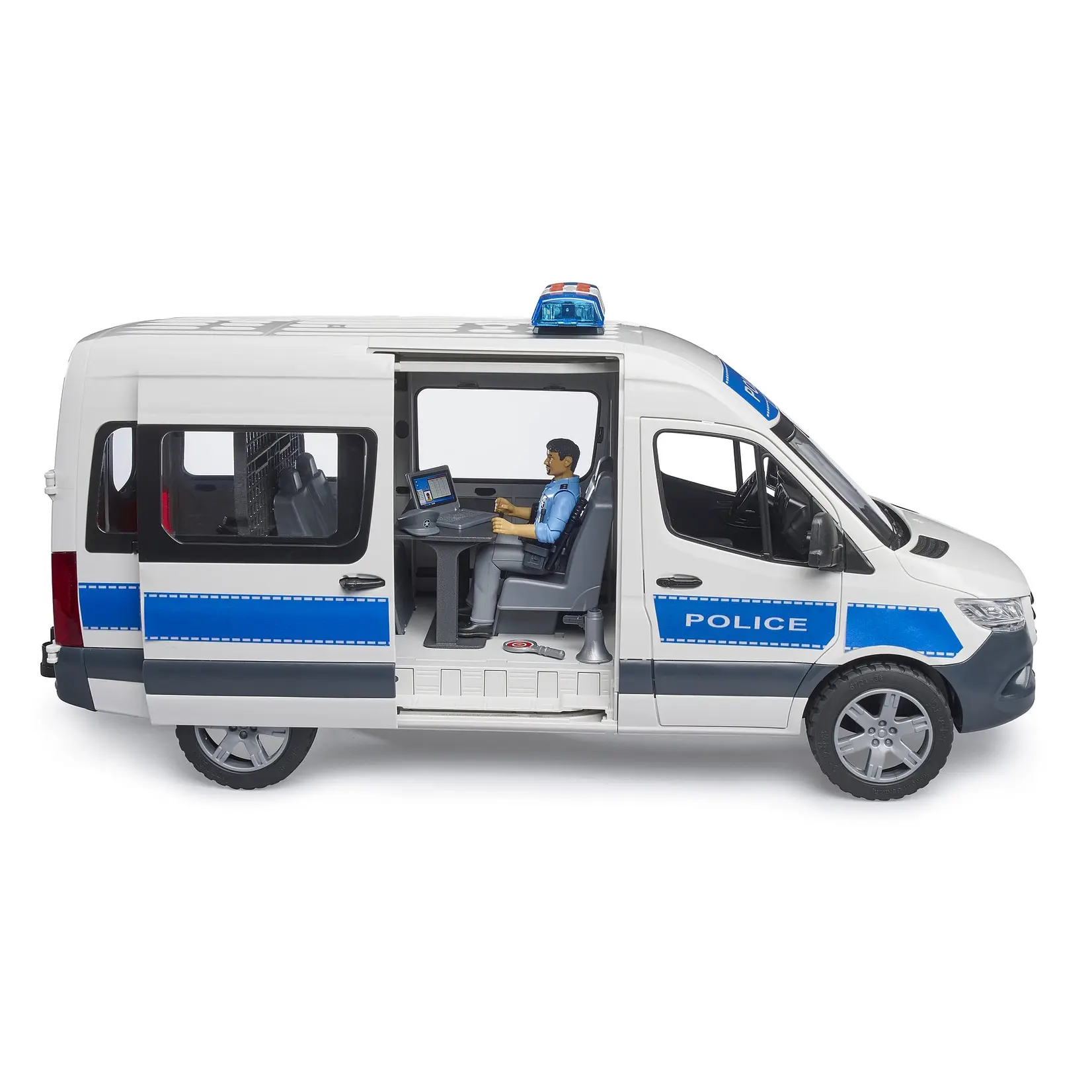Bruder Camion Bruder Mercedes Benz MB Sprinter Véhicule de police – 1:16