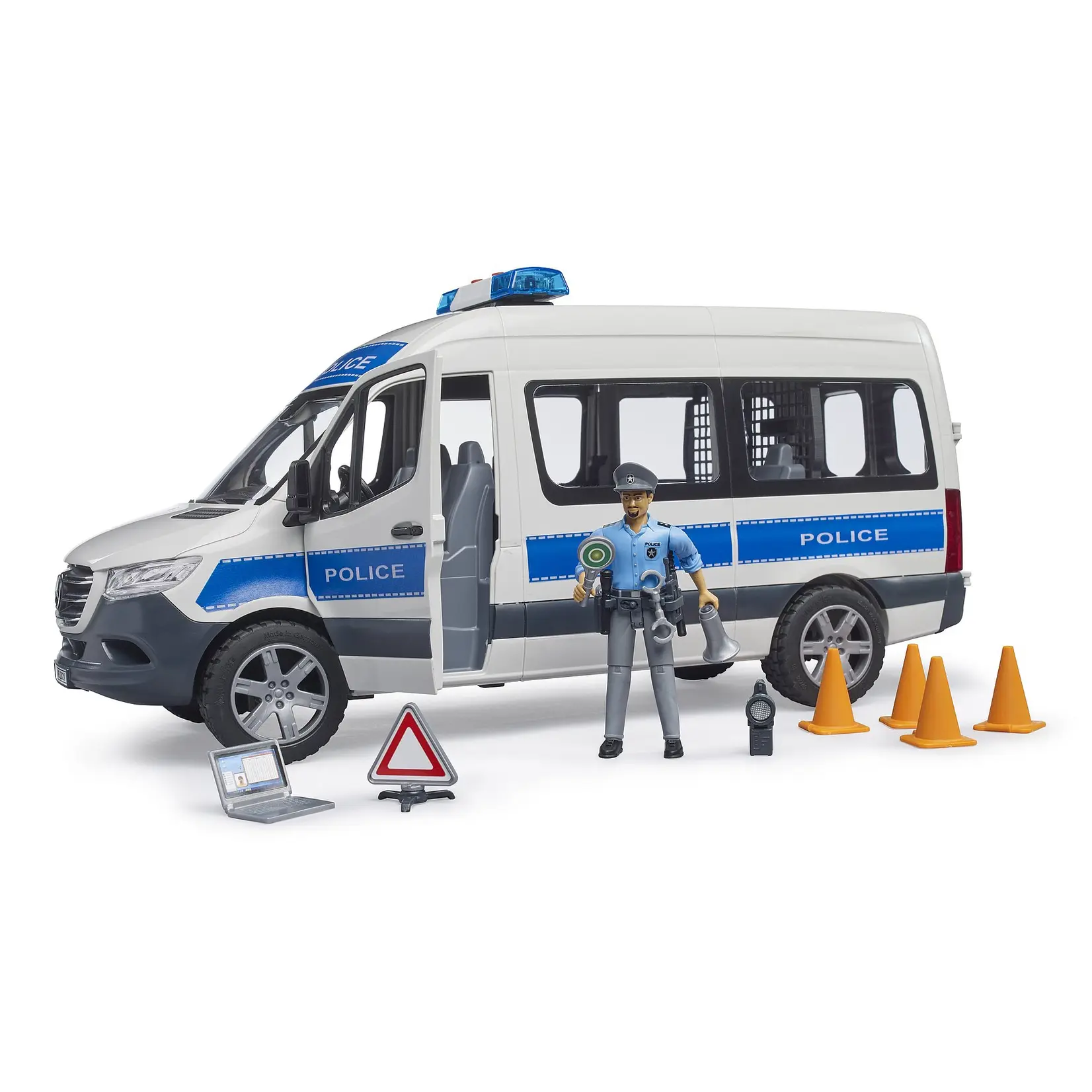 Bruder Camion Bruder Mercedes Benz MB Sprinter Véhicule de police – 1:16