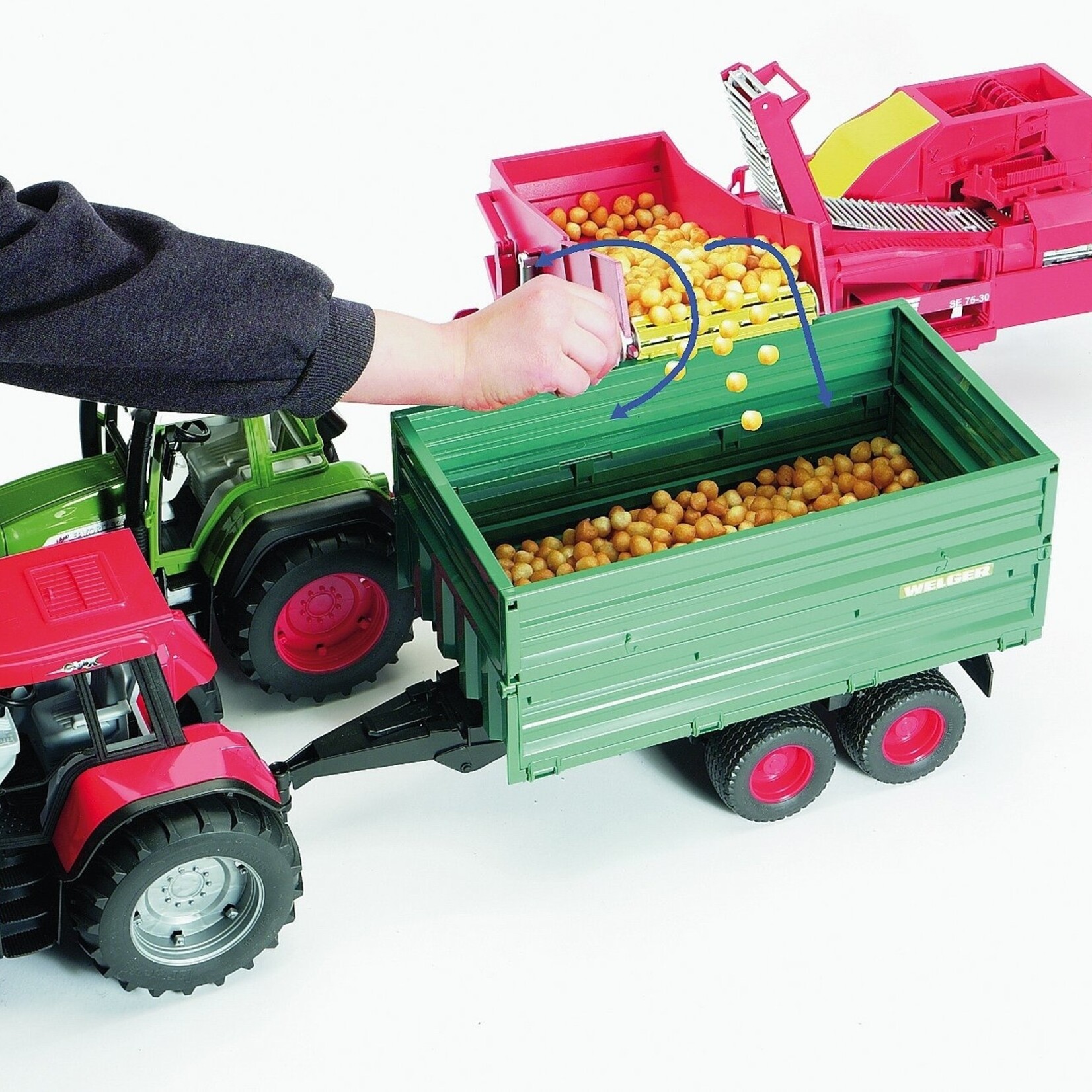 Bruder Récolteuse de pommes de terre Bruder Grimme SE 75 30 de pommes de terre – 1:16