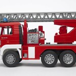 Bruder Camion Bruder MAN de Pompiers avec Pivotante et Pompe à Eau – 1:16