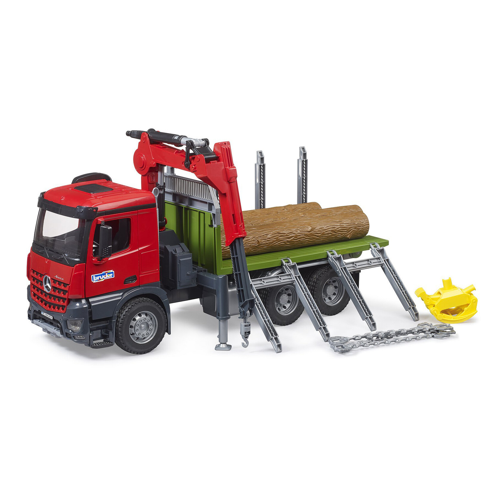 Bruder Grue Bruder Mercedes Benz MB Arocs camion de transport de bois – 1:16