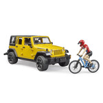 Bruder Voiture miniature Bruder Jeep Wrangler Rubicon Unlimited – 1:16