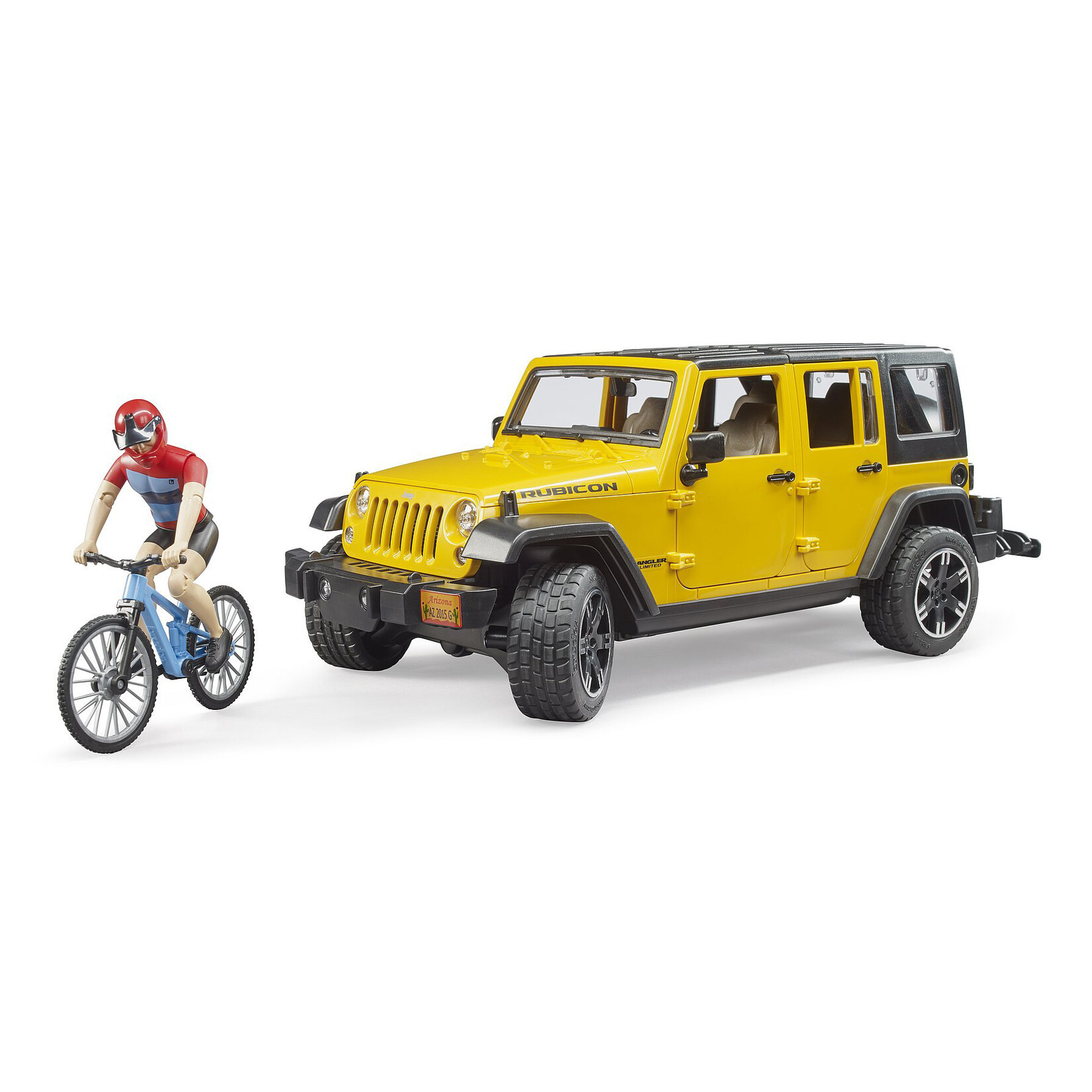 Bruder Voiture miniature Bruder Jeep Wrangler Rubicon Unlimited – 1:16