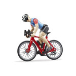 Bruder Accessoires de ferme Bruder Vélo de course avec cycliste – 1:16