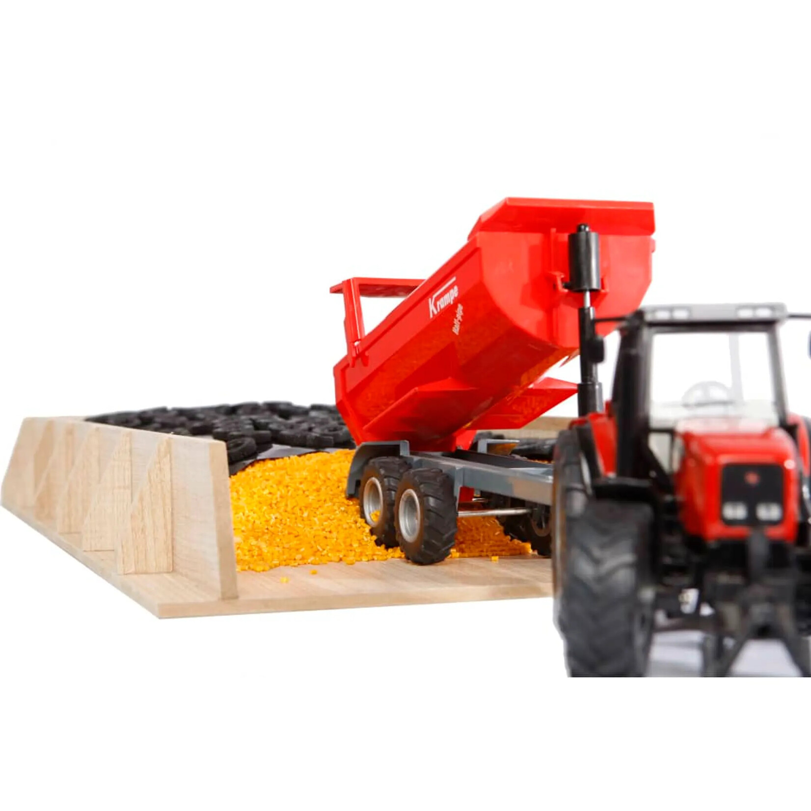Kids Globe Hangar agricole miniature Kids Globe Silo à Grains – 1:24