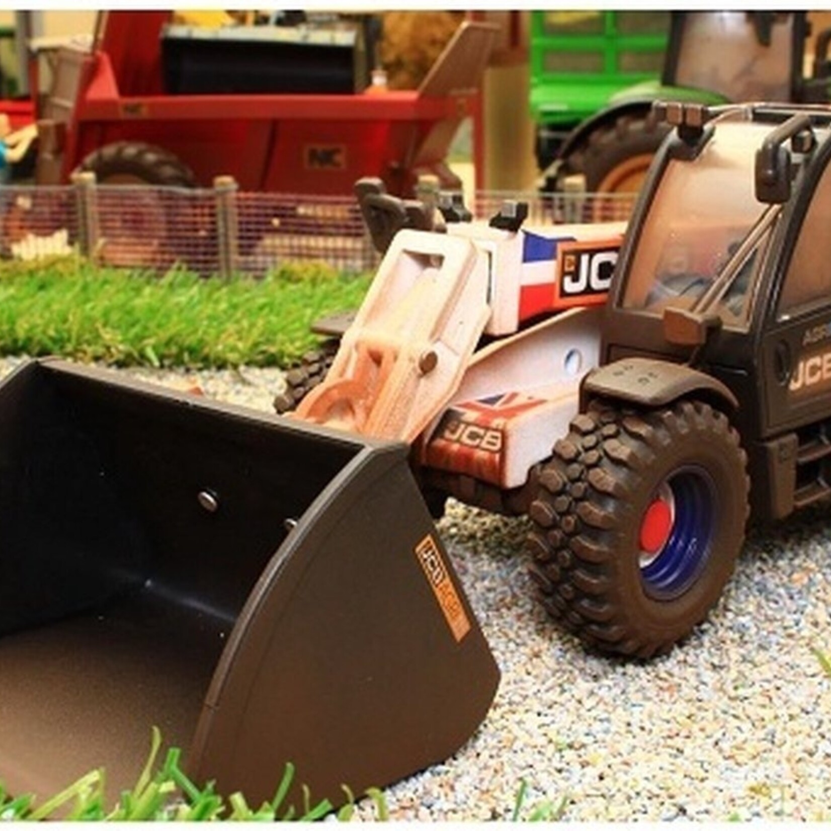 Britains Chariot télescopique Britains JCB Union Jack AgriPro Télescopique – 1:32