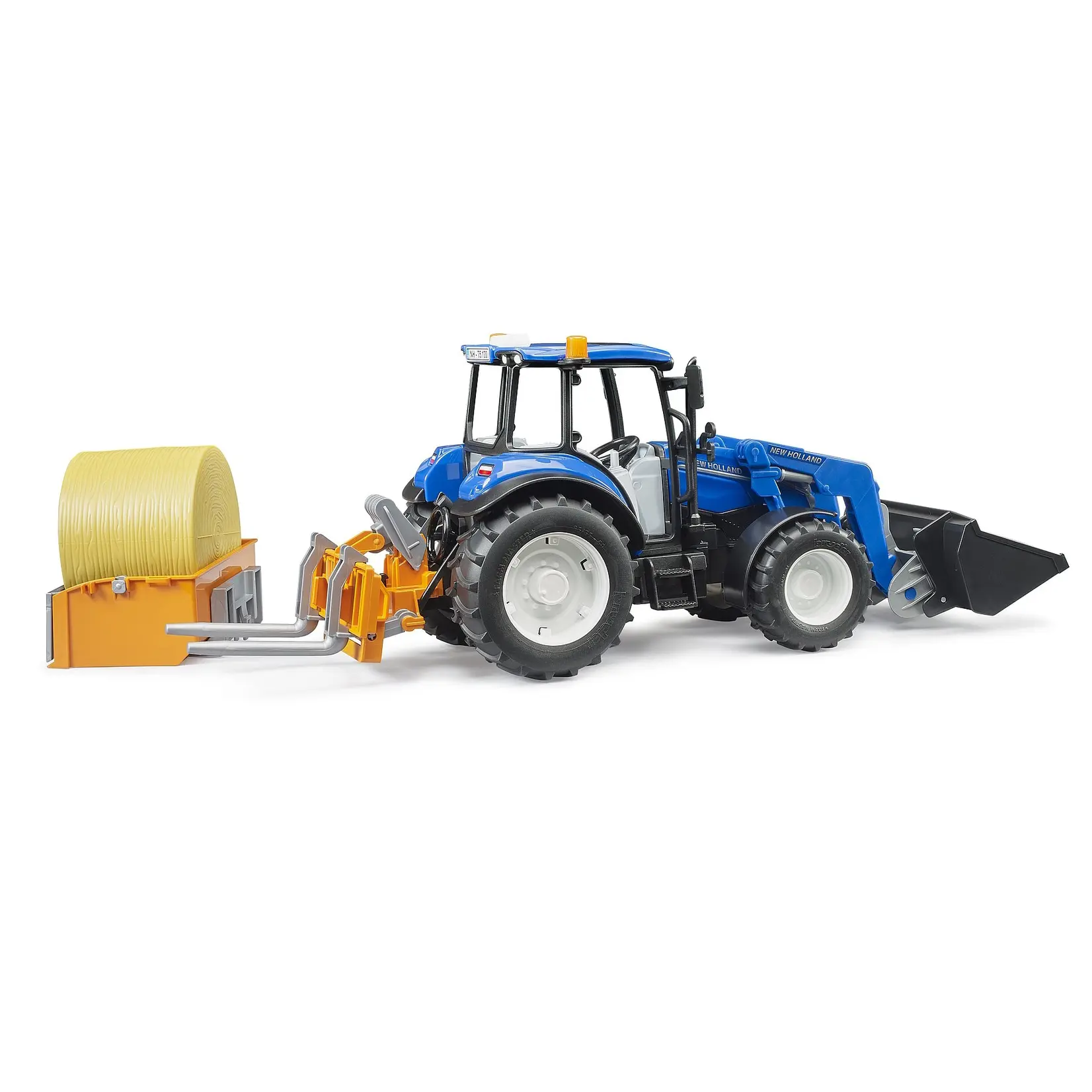 Bruder Tracteur Bruder New Holland T5.120 + Chargeur frontal, bennes – 1:16