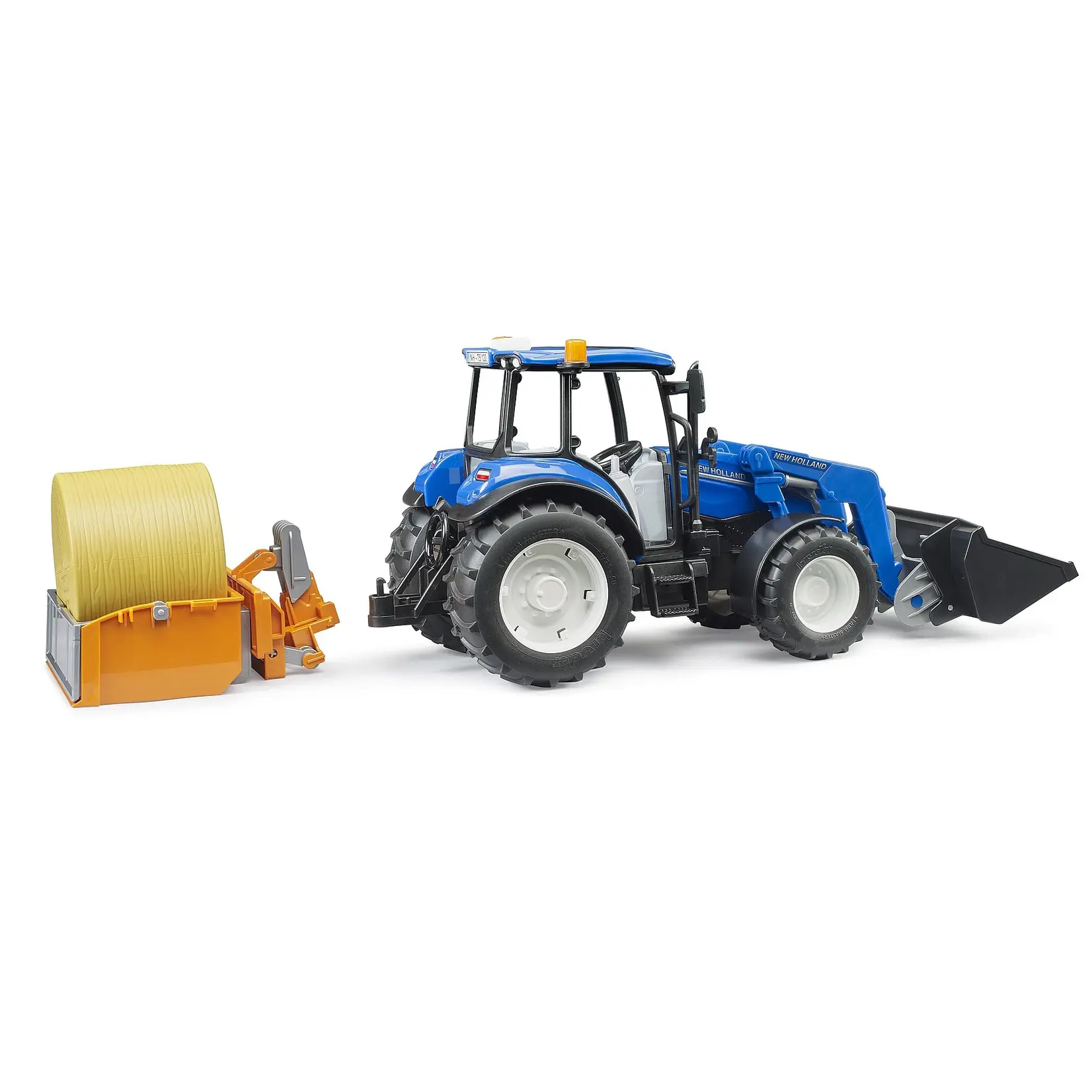 Bruder Tracteur Bruder New Holland T5.120 + Chargeur frontal, bennes – 1:16