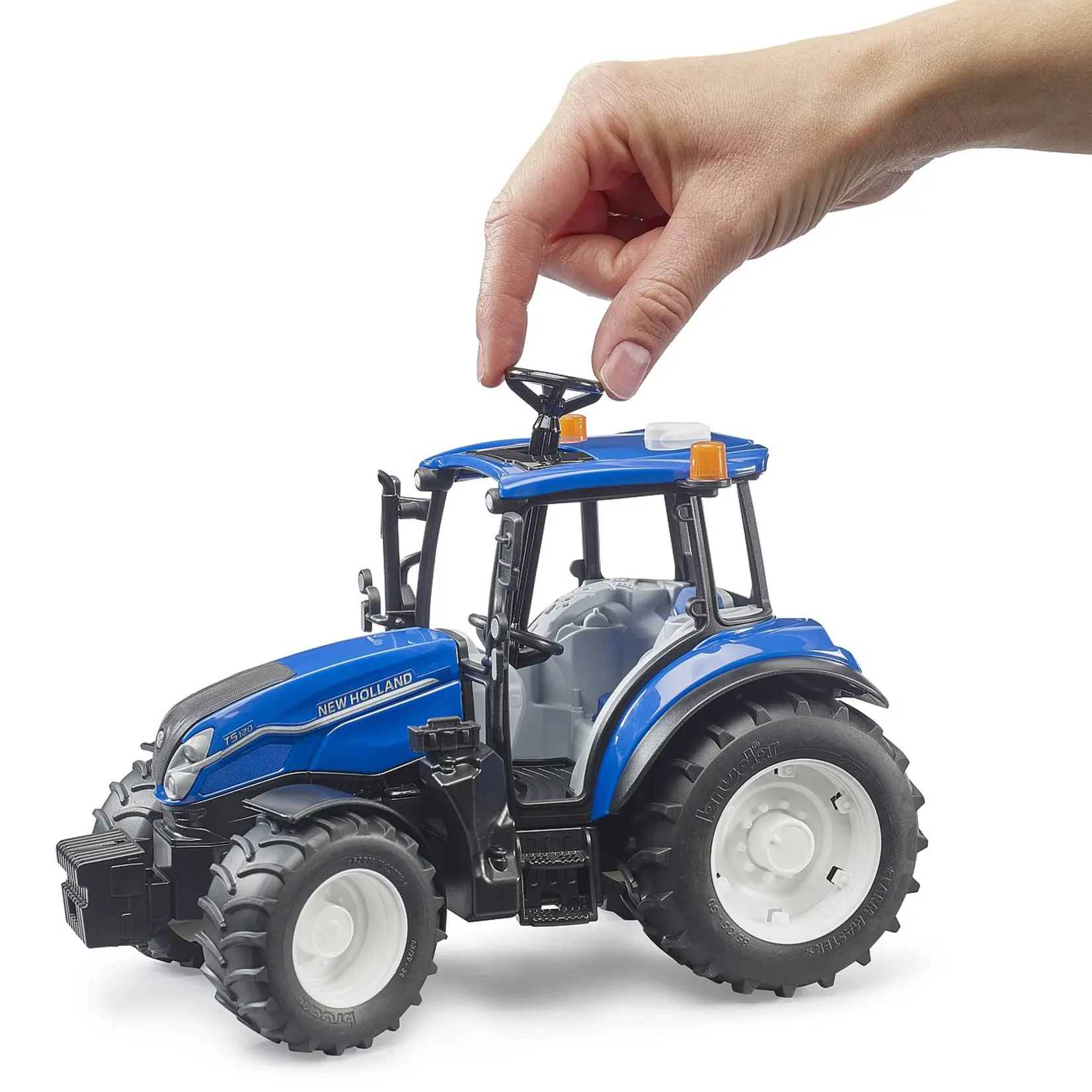 Bruder Tracteur Bruder New Holland T5.120 – 1:16