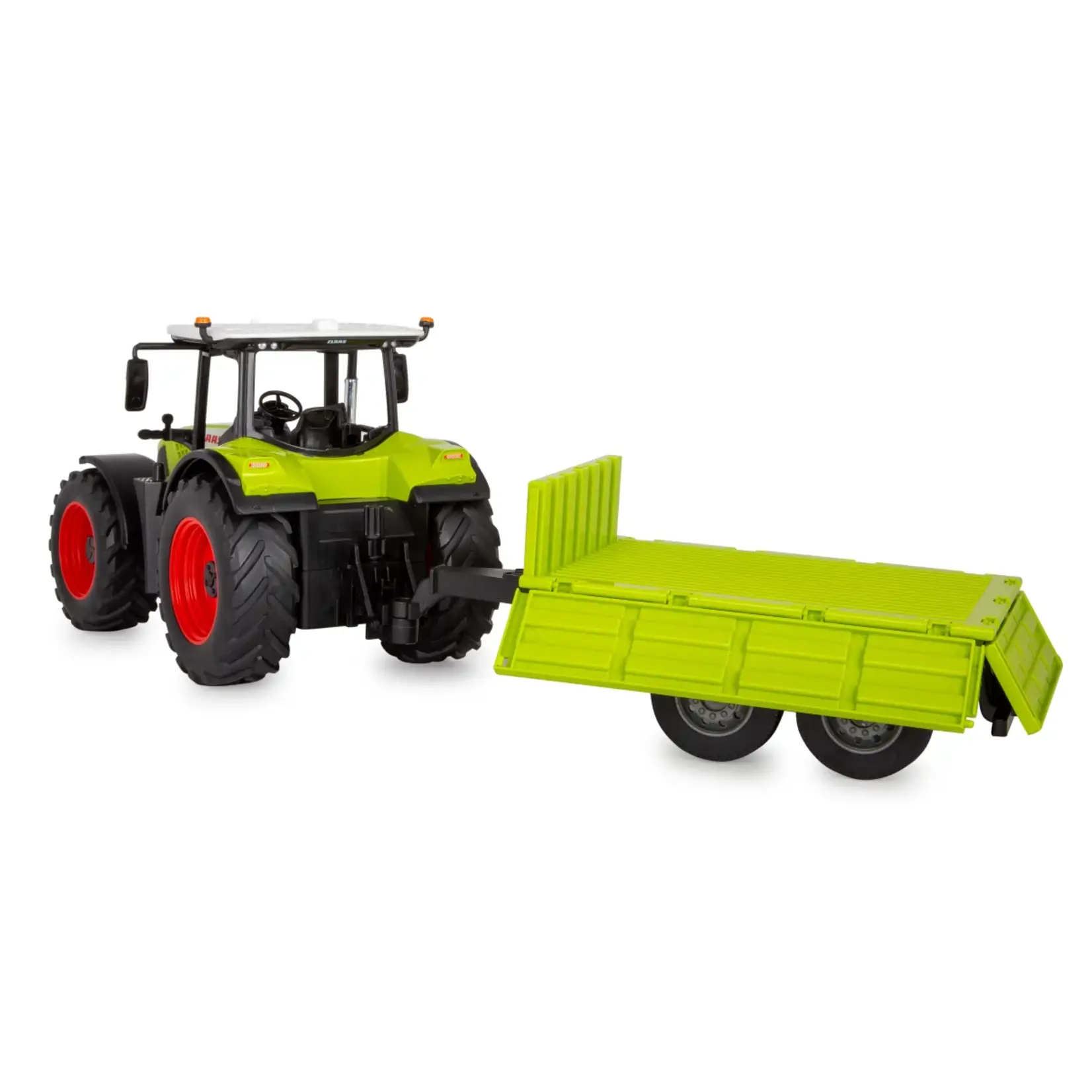 Jamara Tracteur Jamara racteur Claas Arion 660 + remorque basculante RC – 1:24, radiocommandé