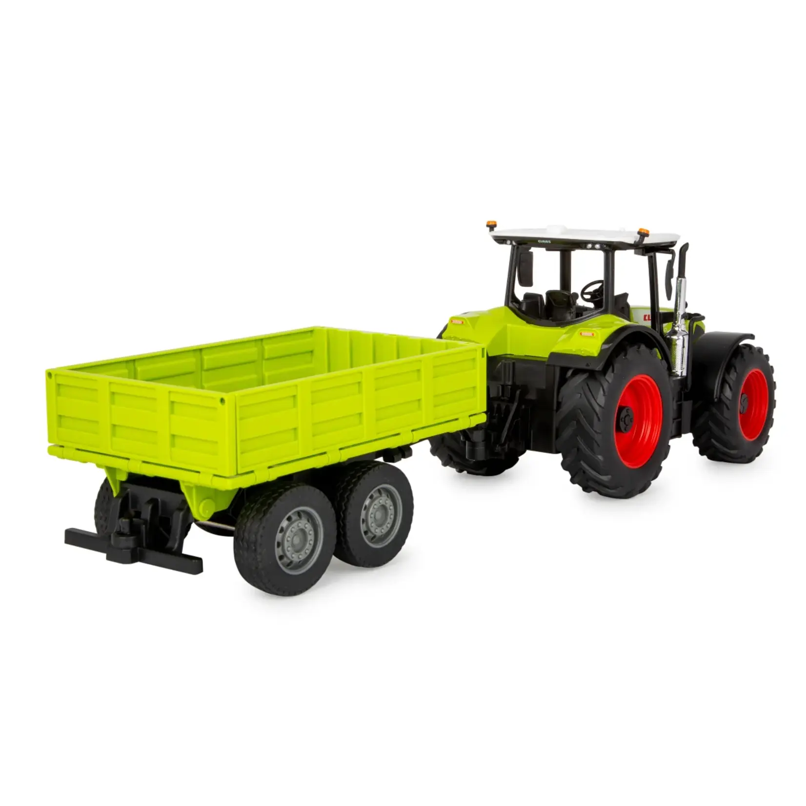 Jamara Tracteur Jamara racteur Claas Arion 660 + remorque basculante RC – 1:24, radiocommandé