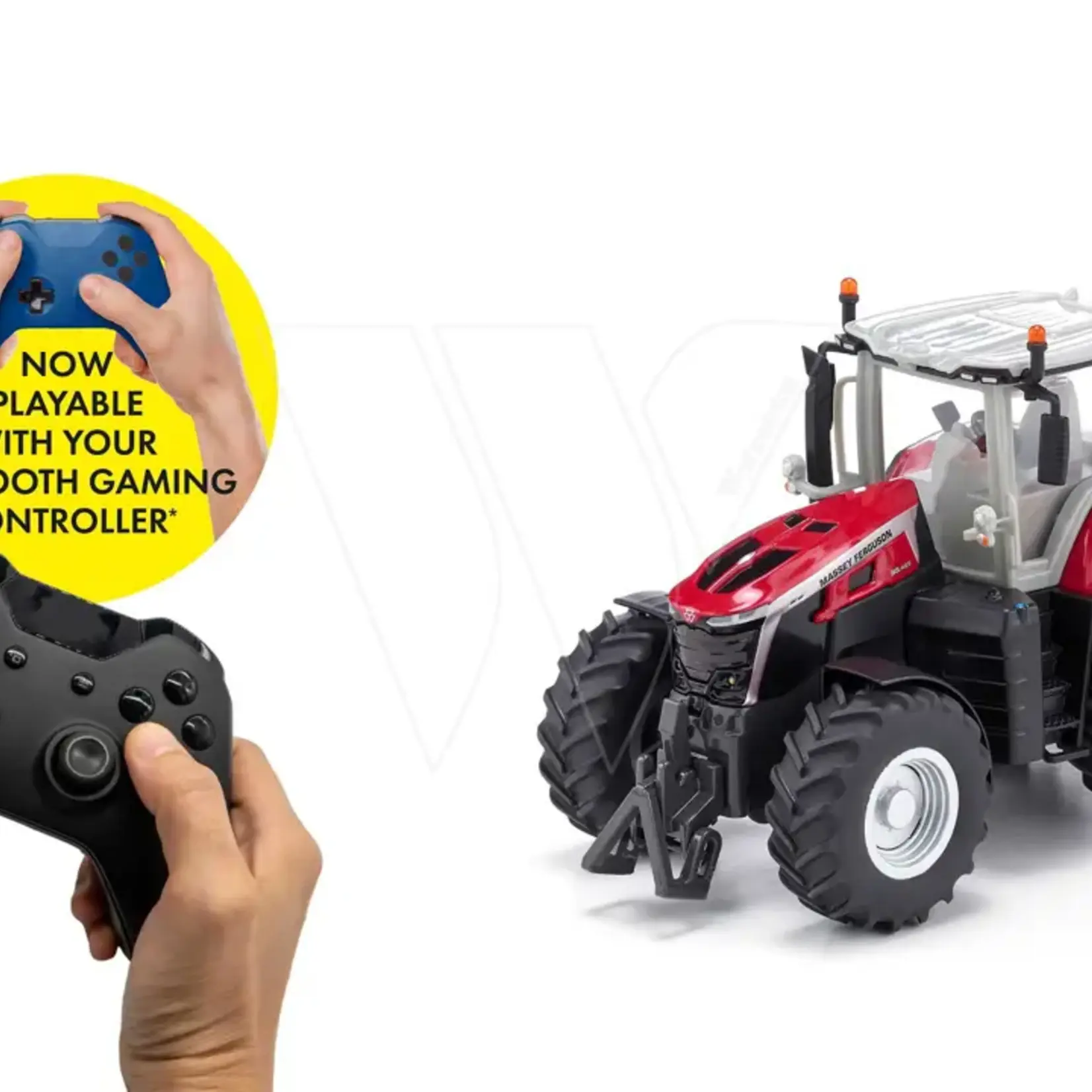 Tracteur Massey Ferguson 9S avec application Bluetooth App Control – 1:32, radiocommandé