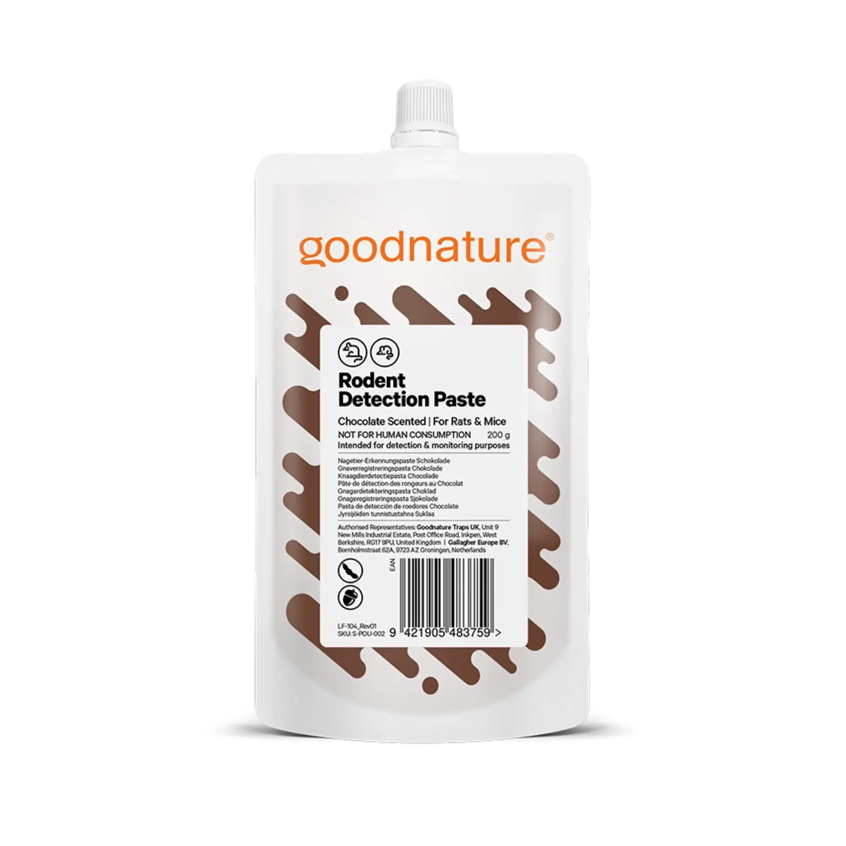 Goodnature Pâte de détection Goodnature® au chocolat – 200 g