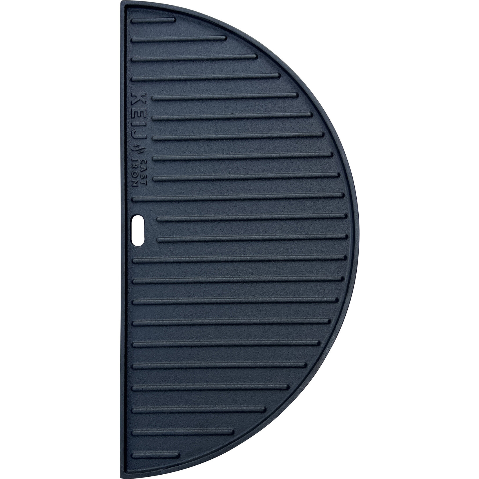 Keij Kamado Keij Gietijzeren half moon plate XXL