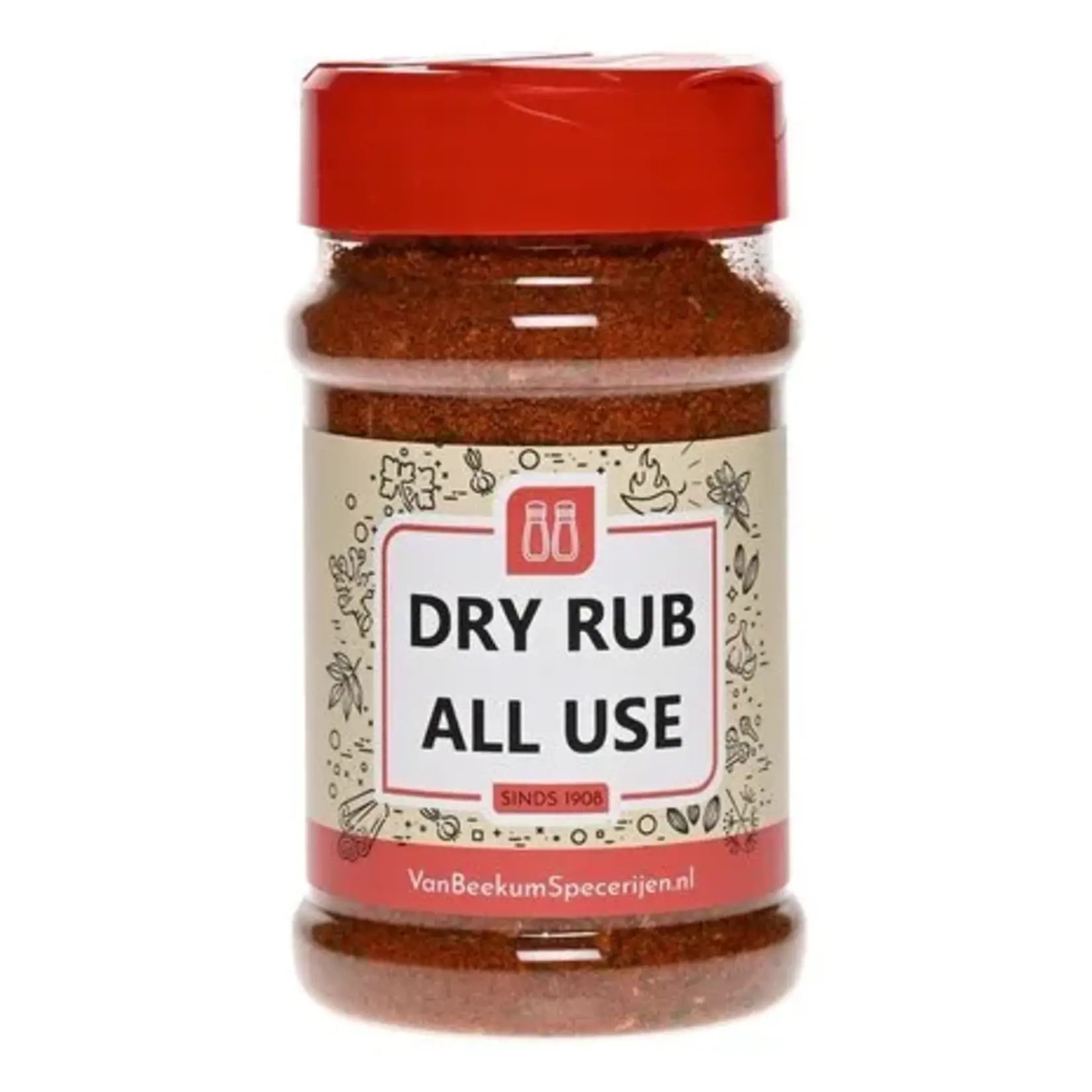 van Beekum specerijen Dry Rub All Use 200 gram