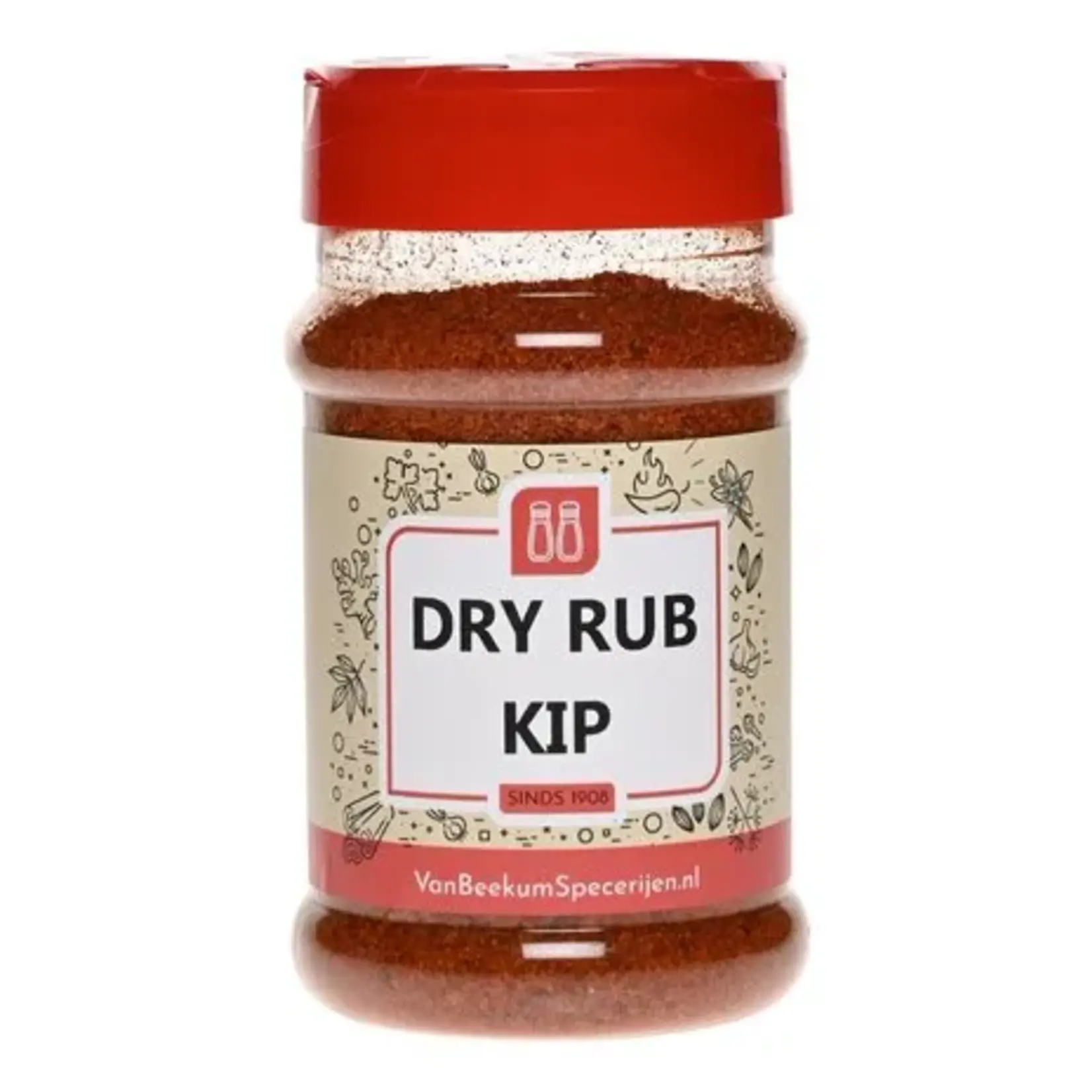 van Beekum specerijen Dry Rub Kip 200 gram