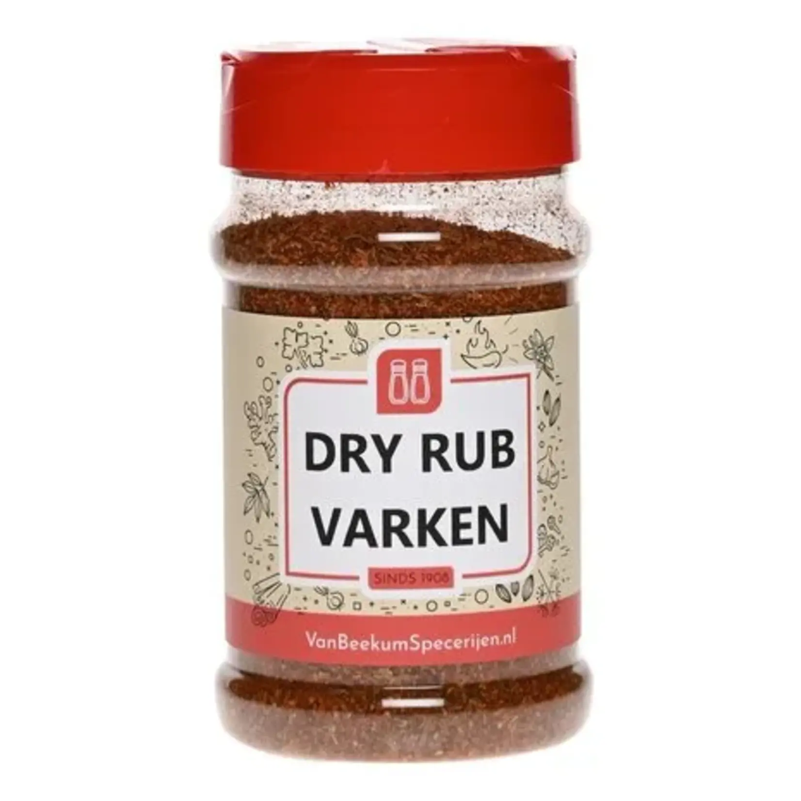 van Beekum specerijen Dry Rub Varken 200 gram