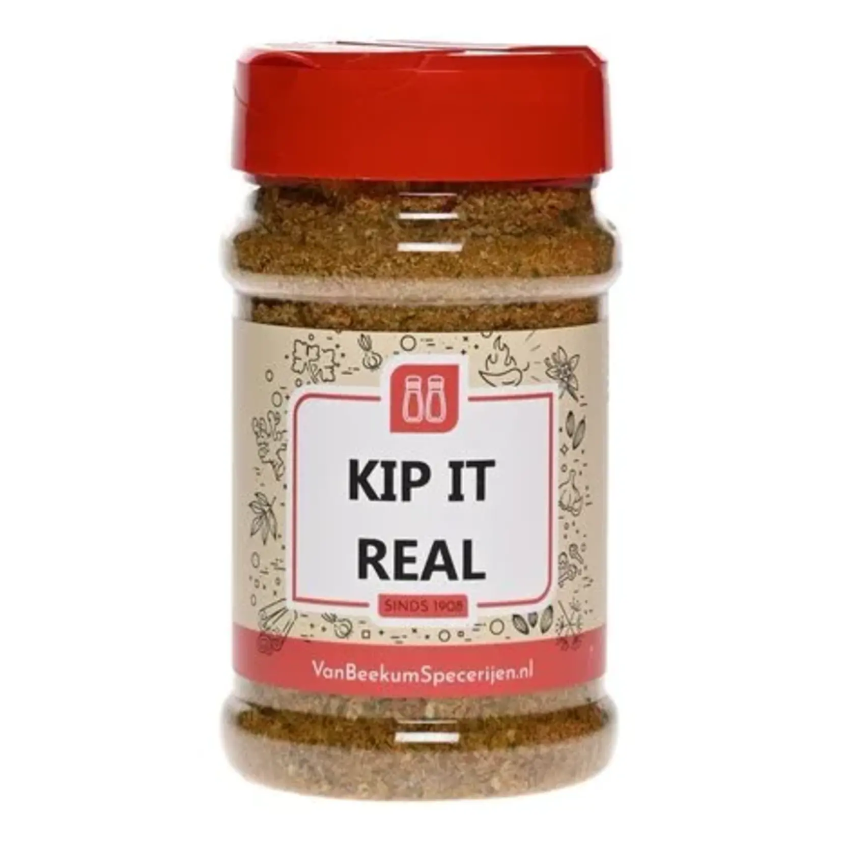 van Beekum specerijen van Beekum specerijen Kip it Real rub 200 gram