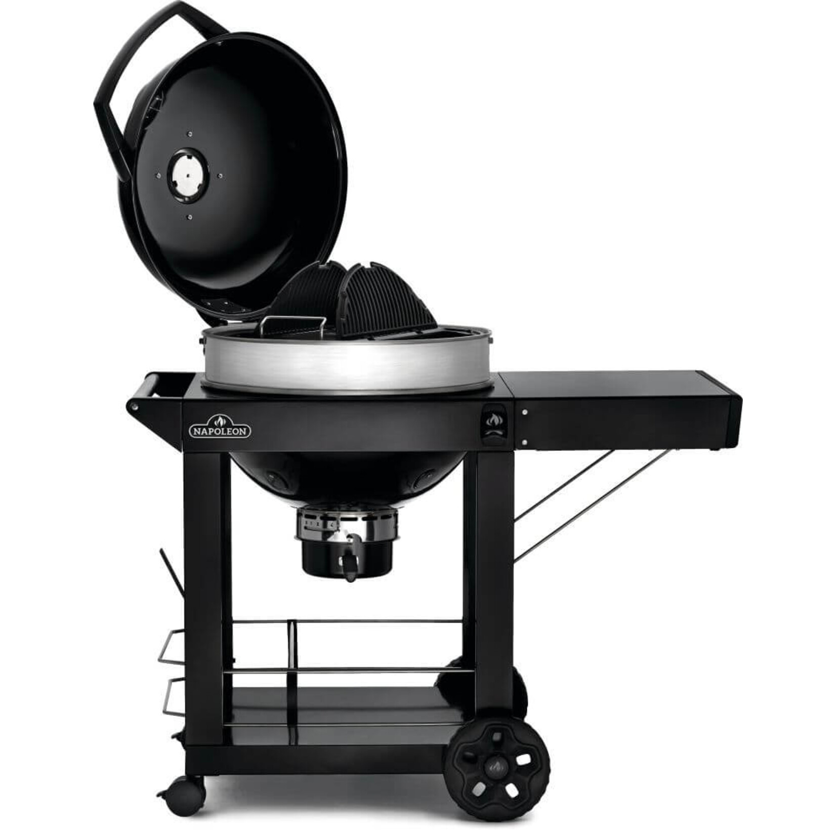 Napoleon Napoleon PRO22 mobiele houtskoolbarbecue Ø57cm in wagen