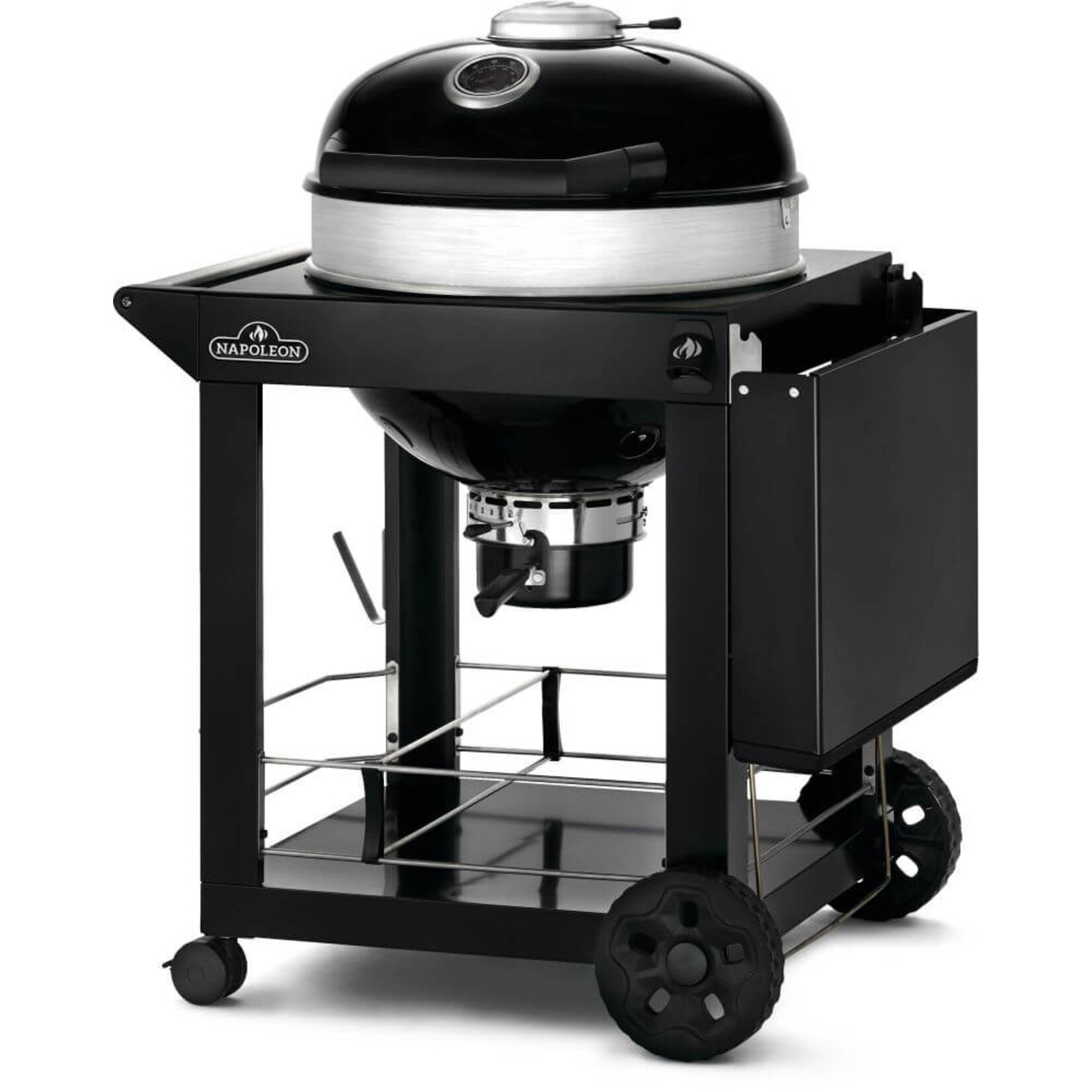 Napoleon Napoleon PRO22 mobiele houtskoolbarbecue Ø57cm in wagen