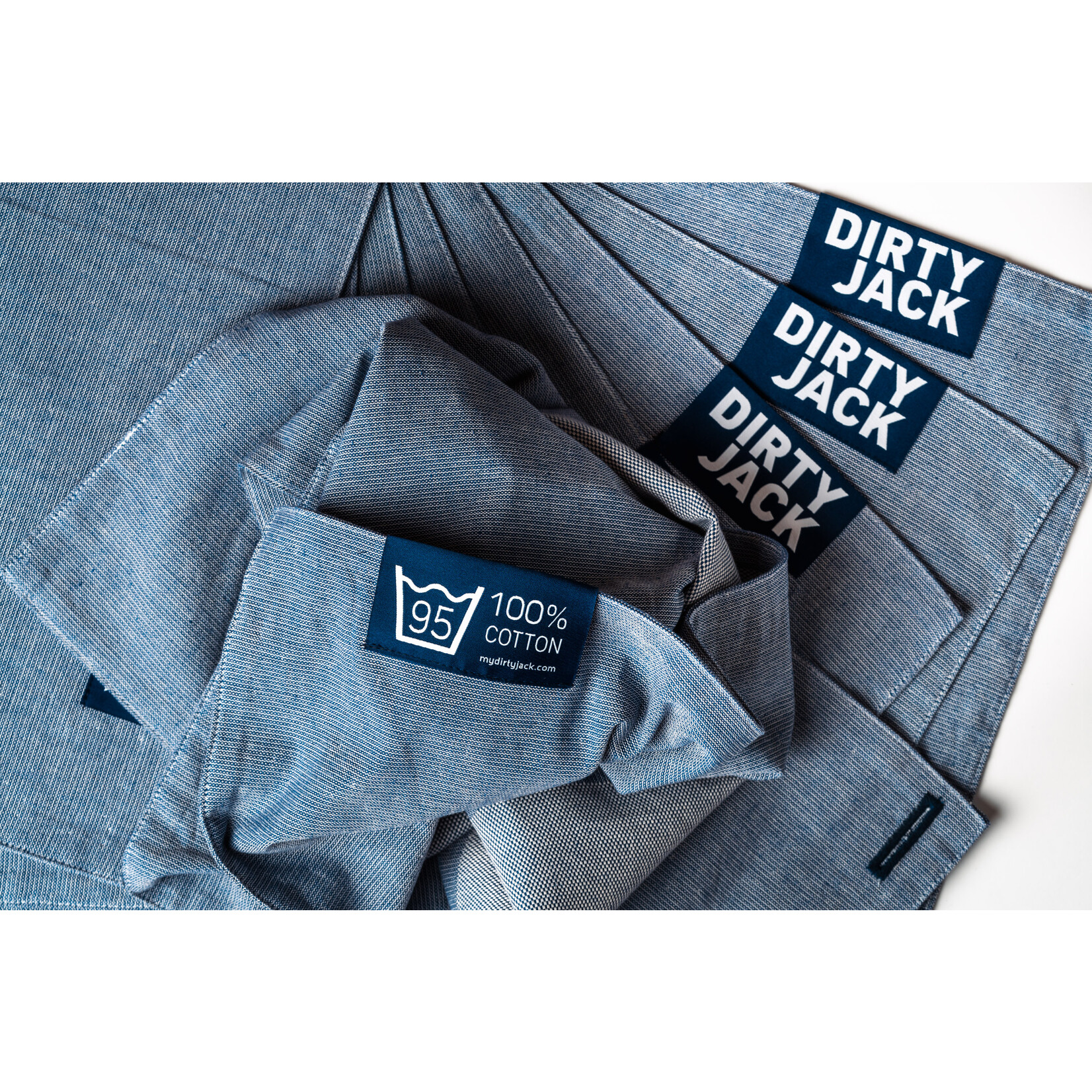 Dirty Jack Dirty Jack kookdoek Denim