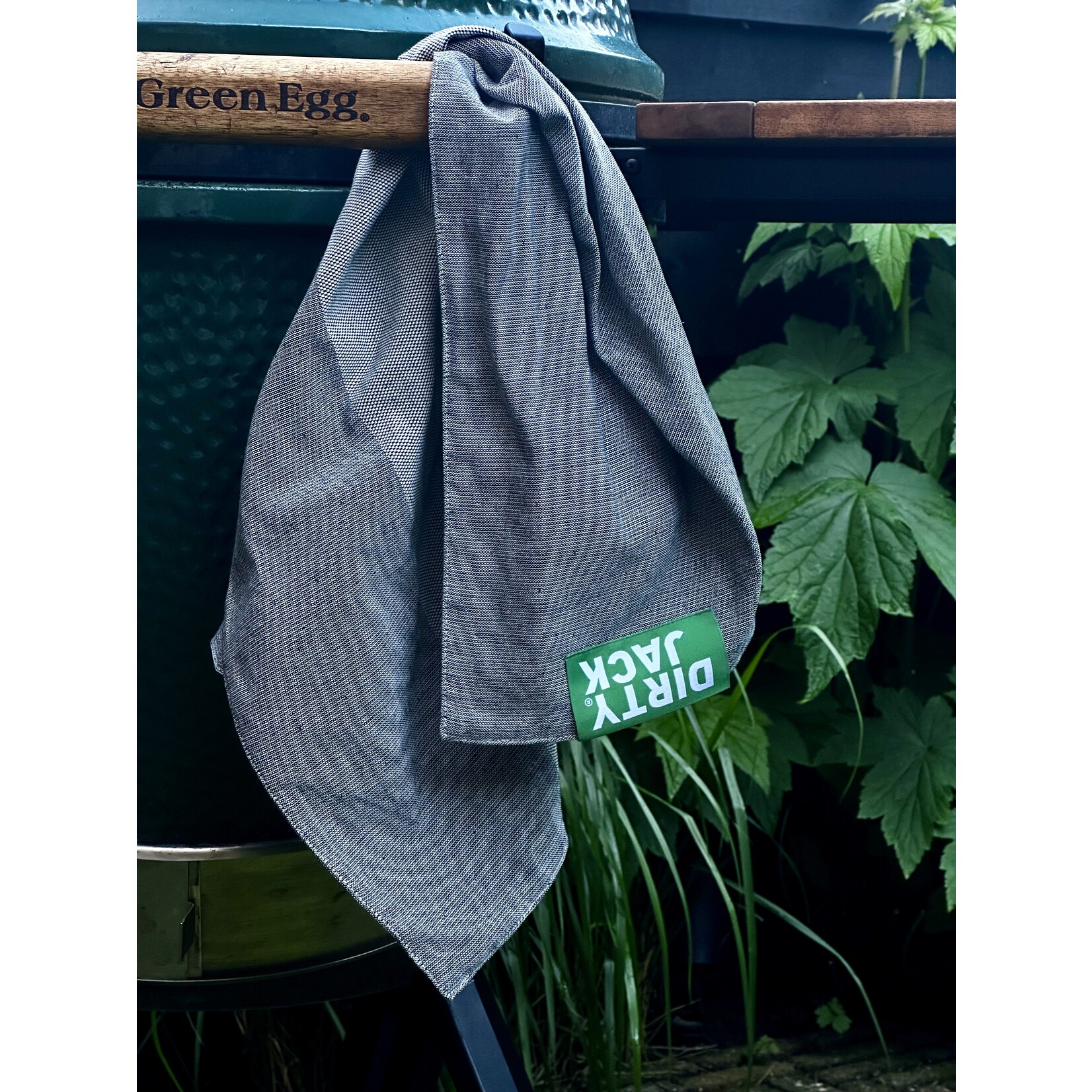 Dirty Jack Dirty Jack kookdoek Charcoal - Green label