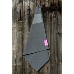 Dirty Jack Dirty Jack kookdoek Charcoal - Pink label