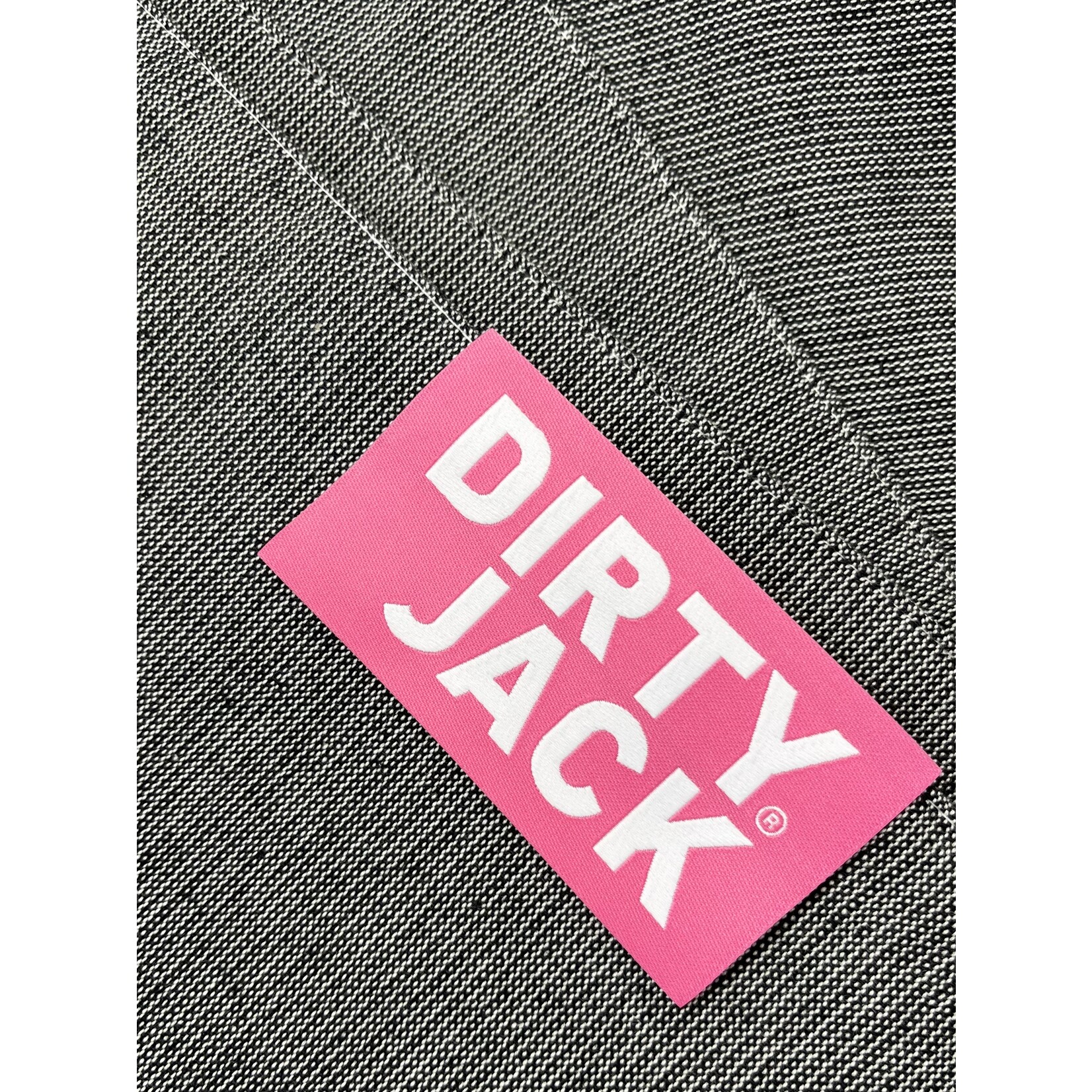 Dirty Jack Dirty Jack kookdoek Charcoal - Pink label